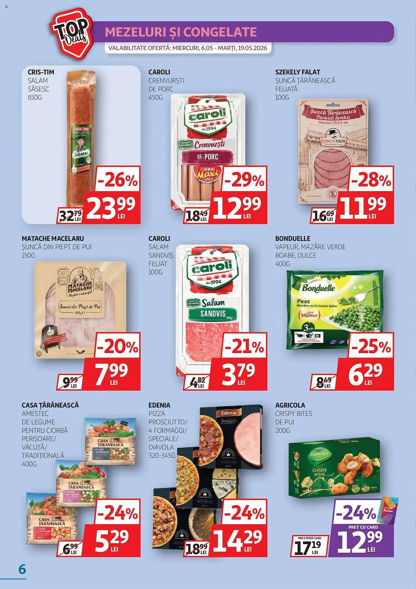 Catalog Catalog Auchan de la 6 mai până la 19 mai 2026 - Revista Pagina 6