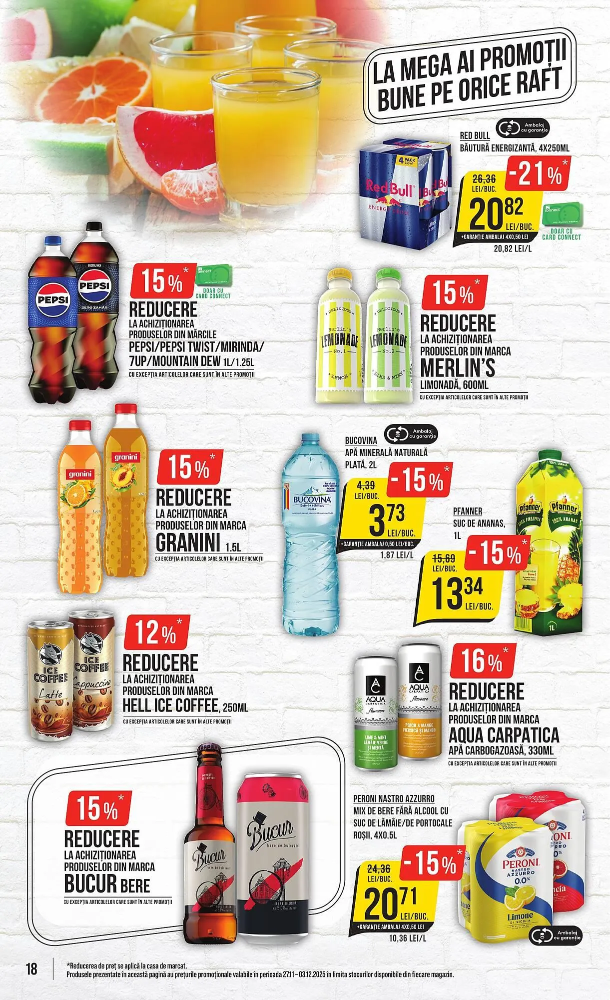 Catalog Catalog Mega Image de la 27 noiembrie până la 3 decembrie 2025 - Revista Pagina 18