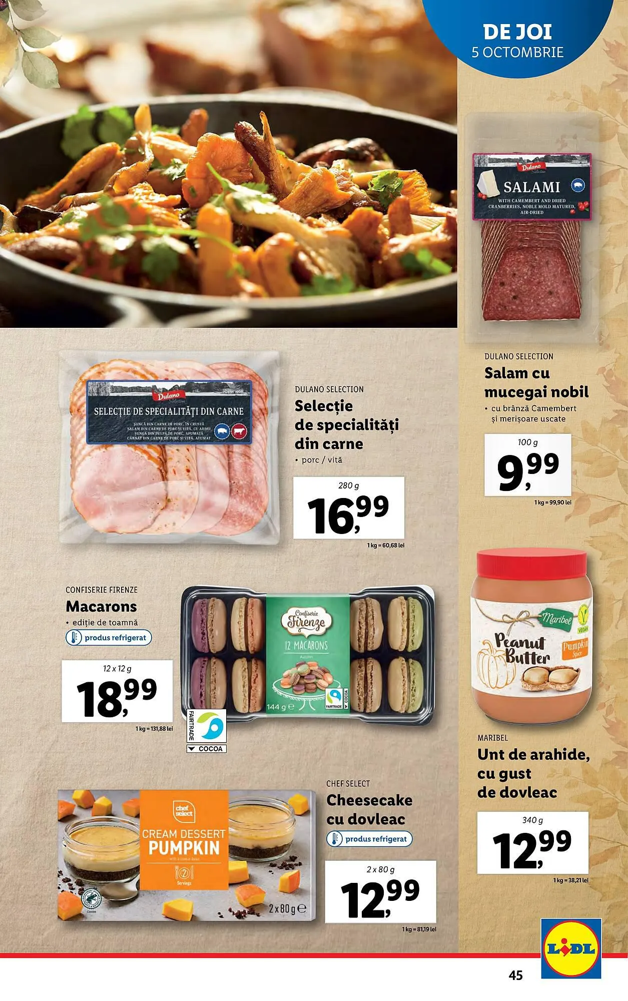 Catalog Lidl catalog de la 2 octombrie până la 8 octombrie 2023 - Revista Pagina 45