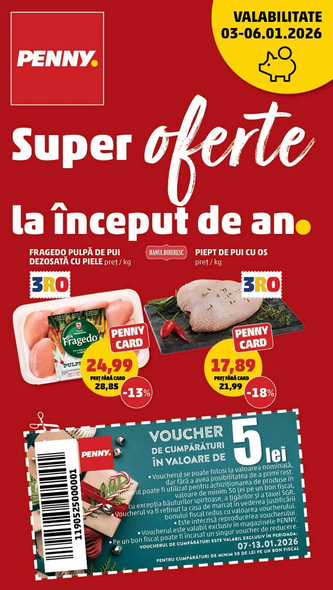 Catalog Catalog Penny de la 27 decembrie până la 6 ianuarie 2026 - Revista Pagina 21