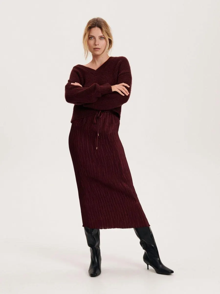 Pulover din tricot moale