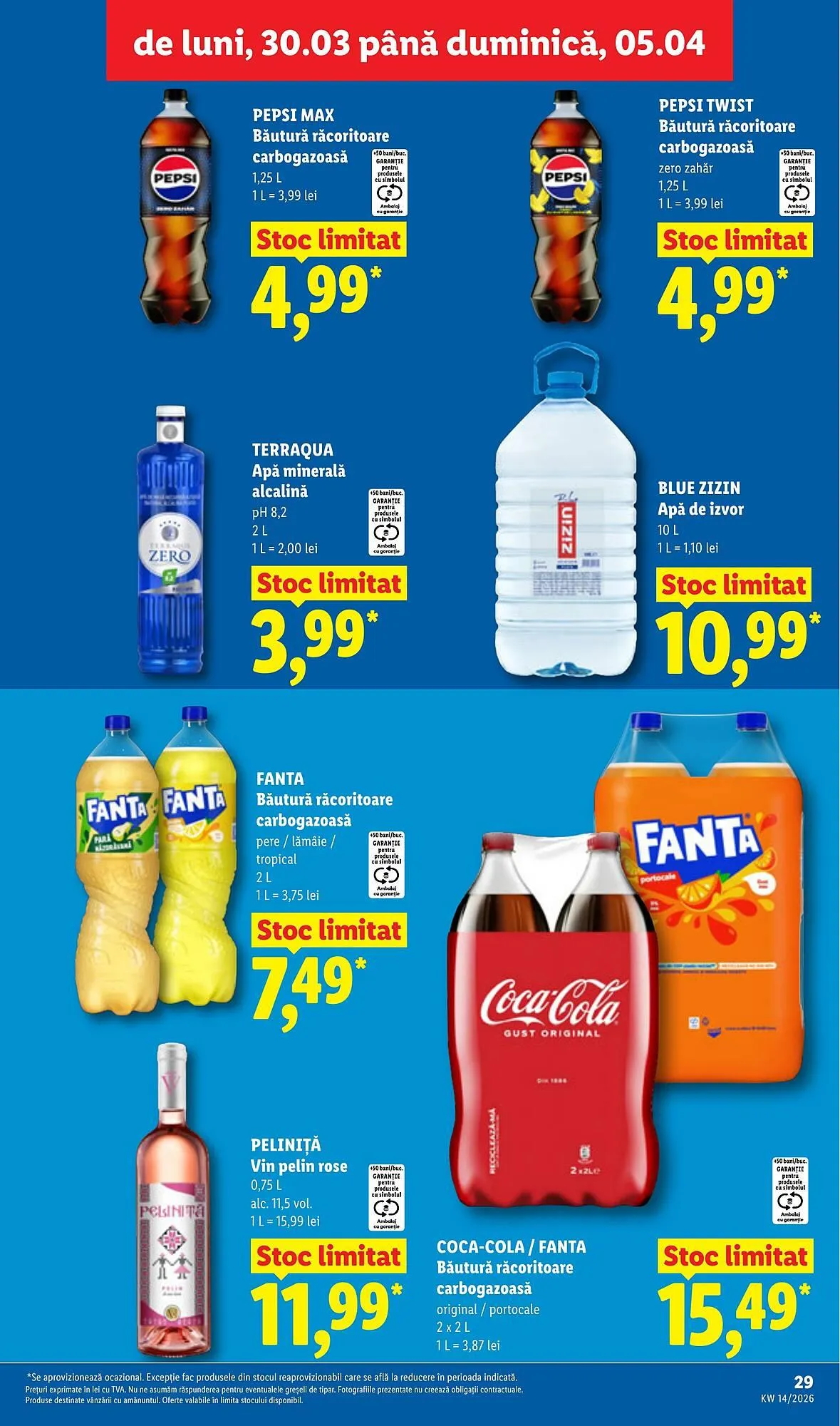 Catalog Catalog Lidl de la 30 martie până la 5 aprilie 2026 - Revista Pagina 29