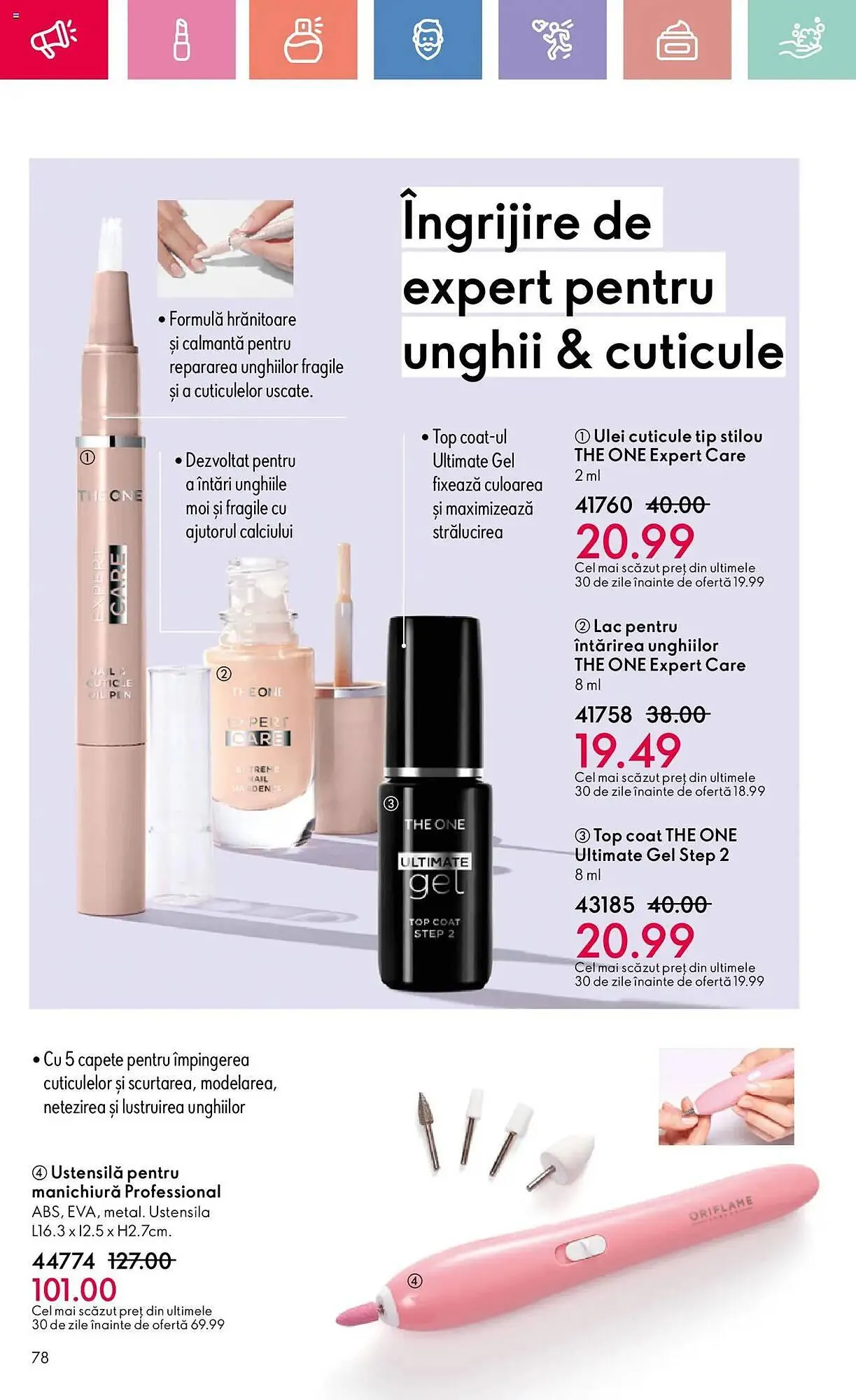 Catalog Catalog Oriflame de la 15 iunie până la 5 iulie 2025 - Revista Pagina 78