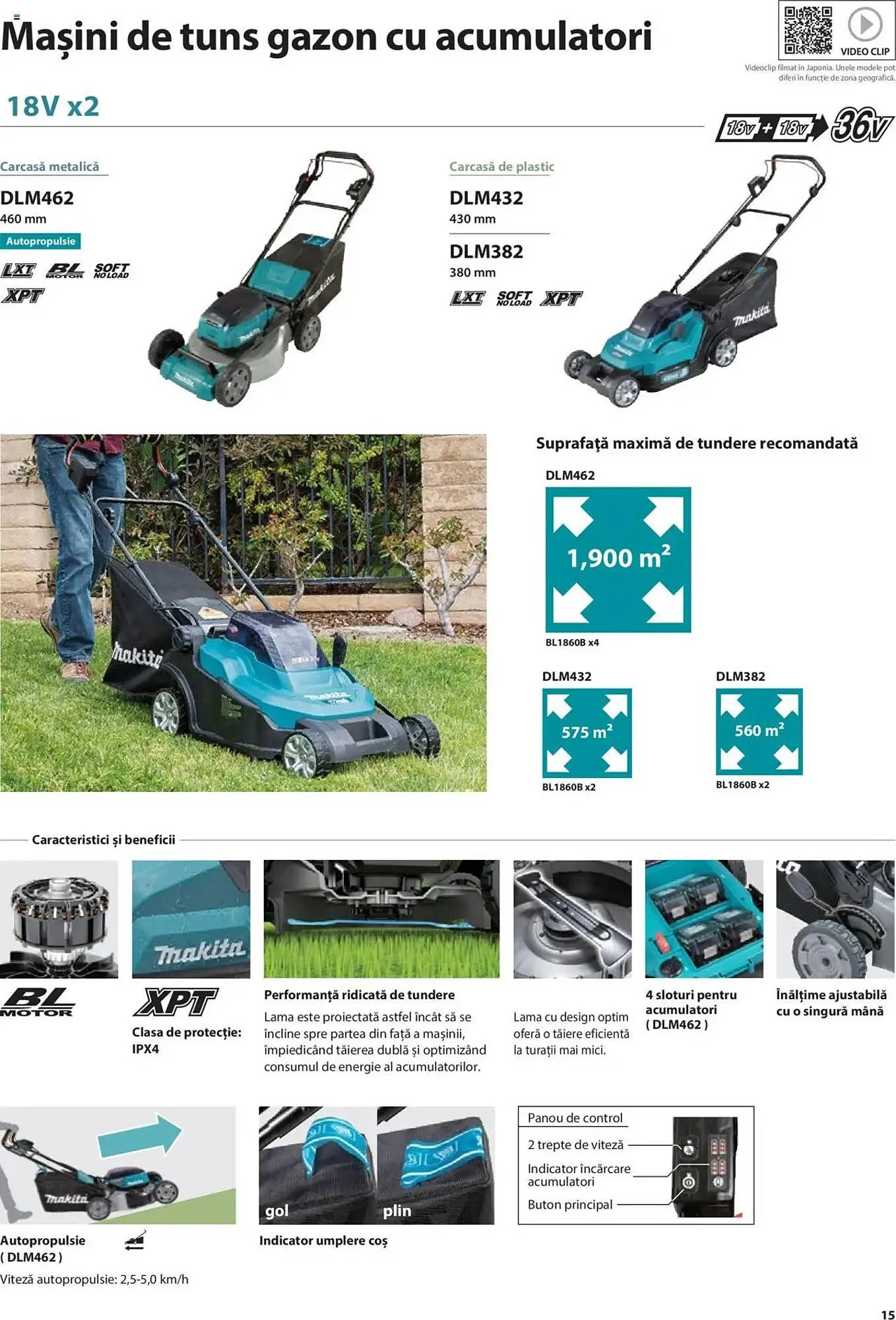 Catalog Catalog Makita de la 8 ianuarie până la 31 decembrie 2025 - Revista Pagina 15