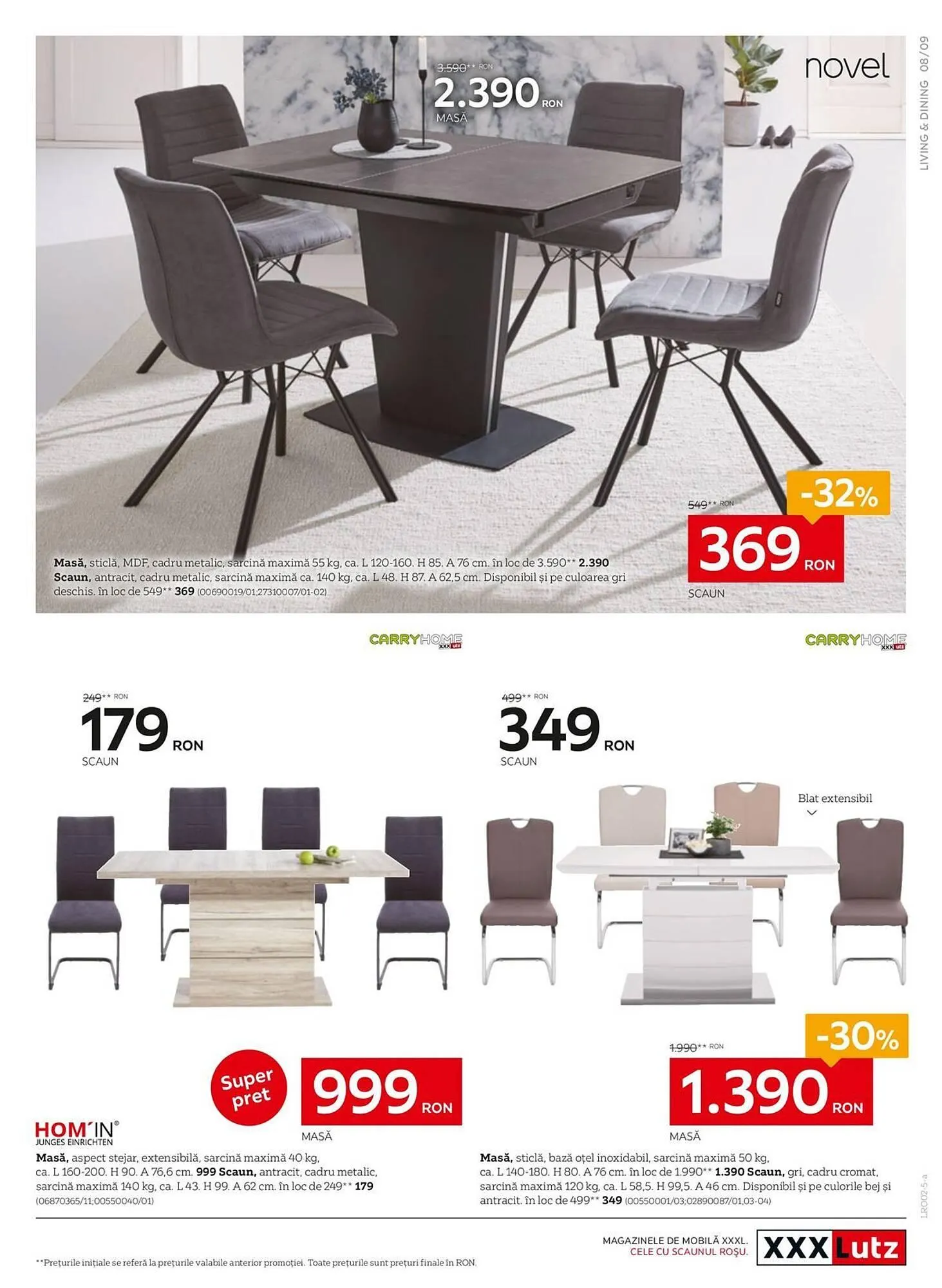 Catalog Catalog XXXLutz de la 3 februarie până la 2 martie 2025 - Revista Pagina 9