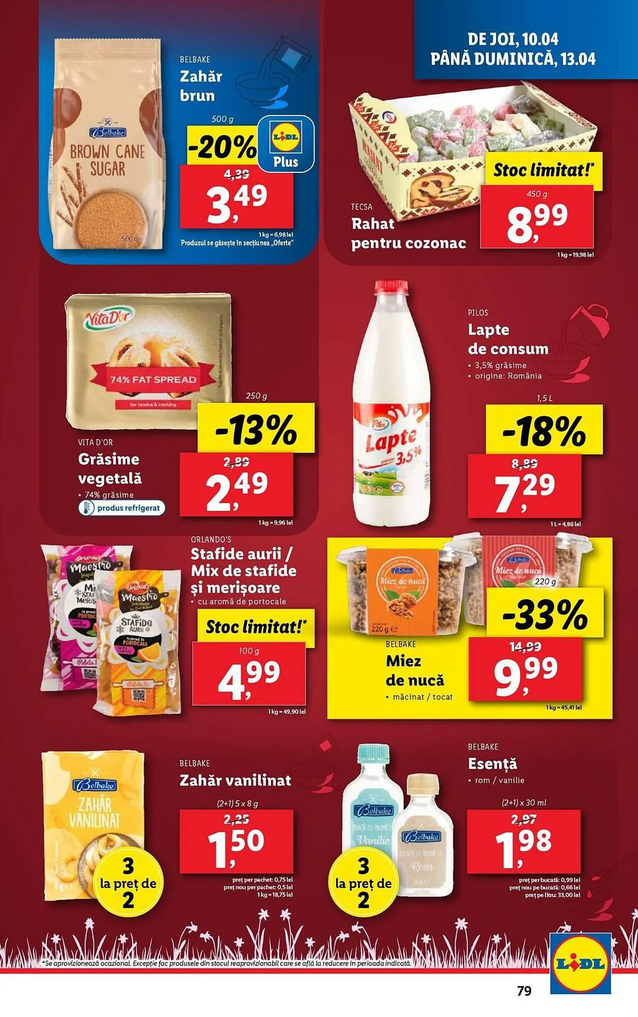 Catalog Catalog Lidl de la 7 aprilie până la 13 aprilie 2025 - Revista Pagina 79