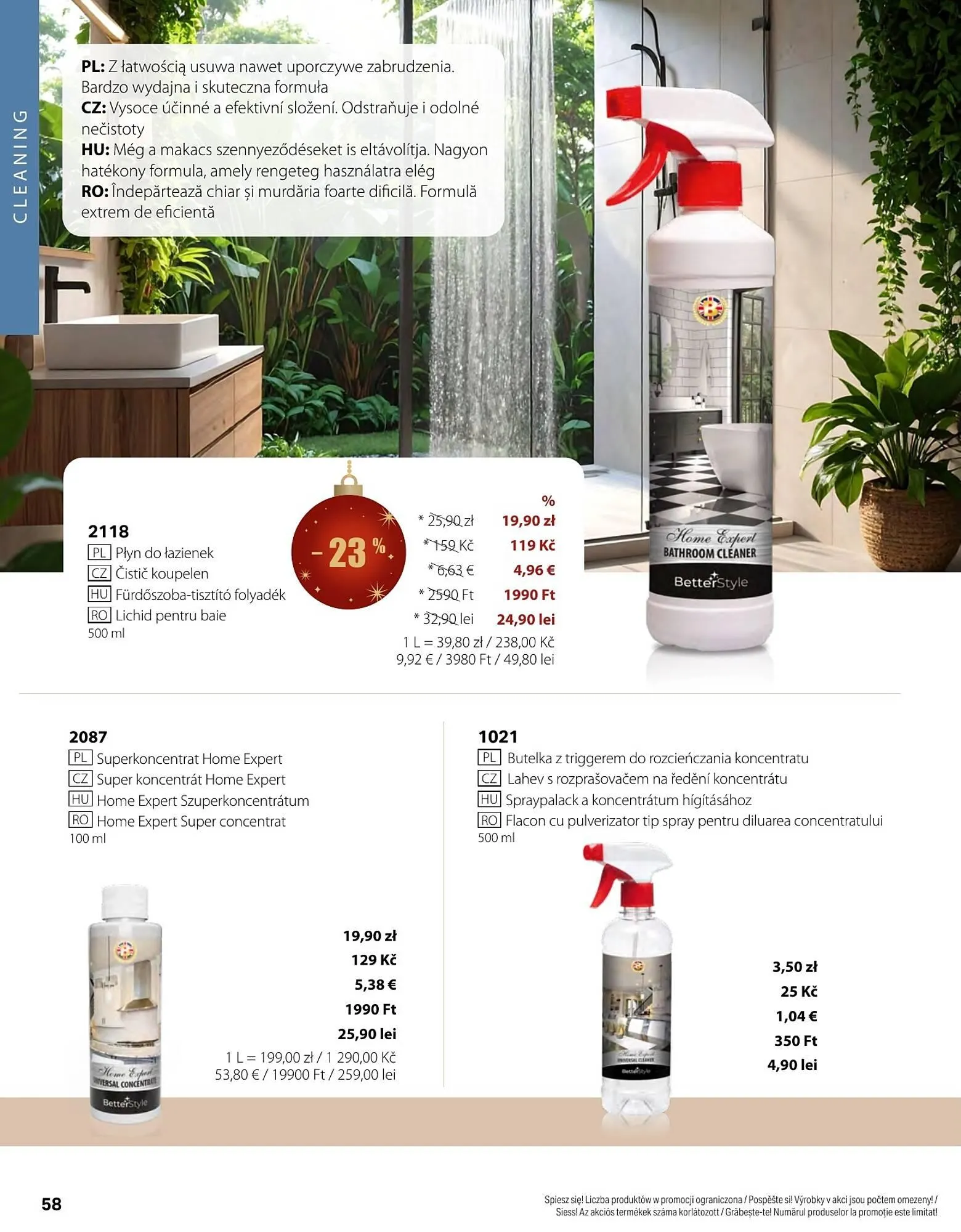 Catalog Catalog BetterStyle de la 1 noiembrie până la 30 noiembrie 2025 - Revista Pagina 58