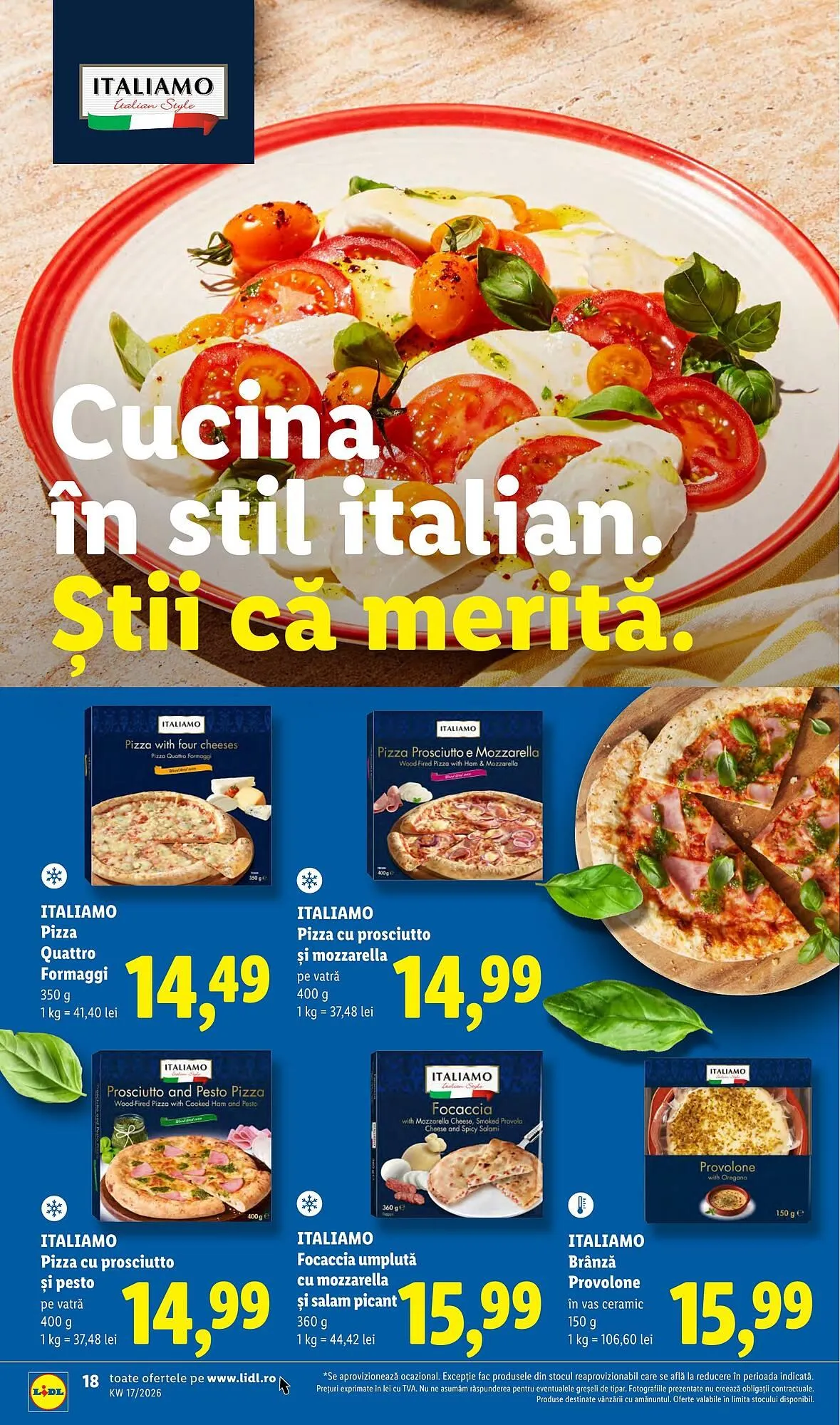 Catalog Catalog Lidl de la 20 aprilie până la 26 aprilie 2026 - Revista Pagina 18