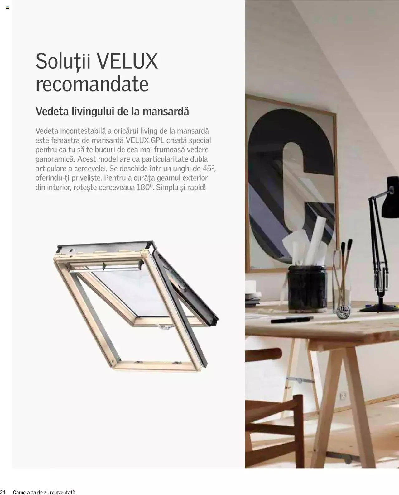 Catalog Velux catalog - Camera ta de zi reinventată de la 27 decembrie până la 31 decembrie 2024 - Revista Pagina 24