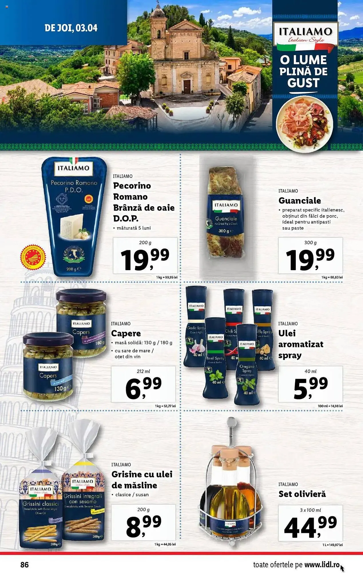 Catalog Catalog Lidl de la 31 martie până la 6 aprilie 2025 - Revista Pagina 180