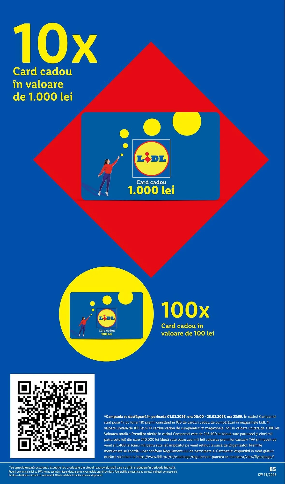 Catalog Catalog Lidl de la 30 martie până la 5 aprilie 2026 - Revista Pagina 85