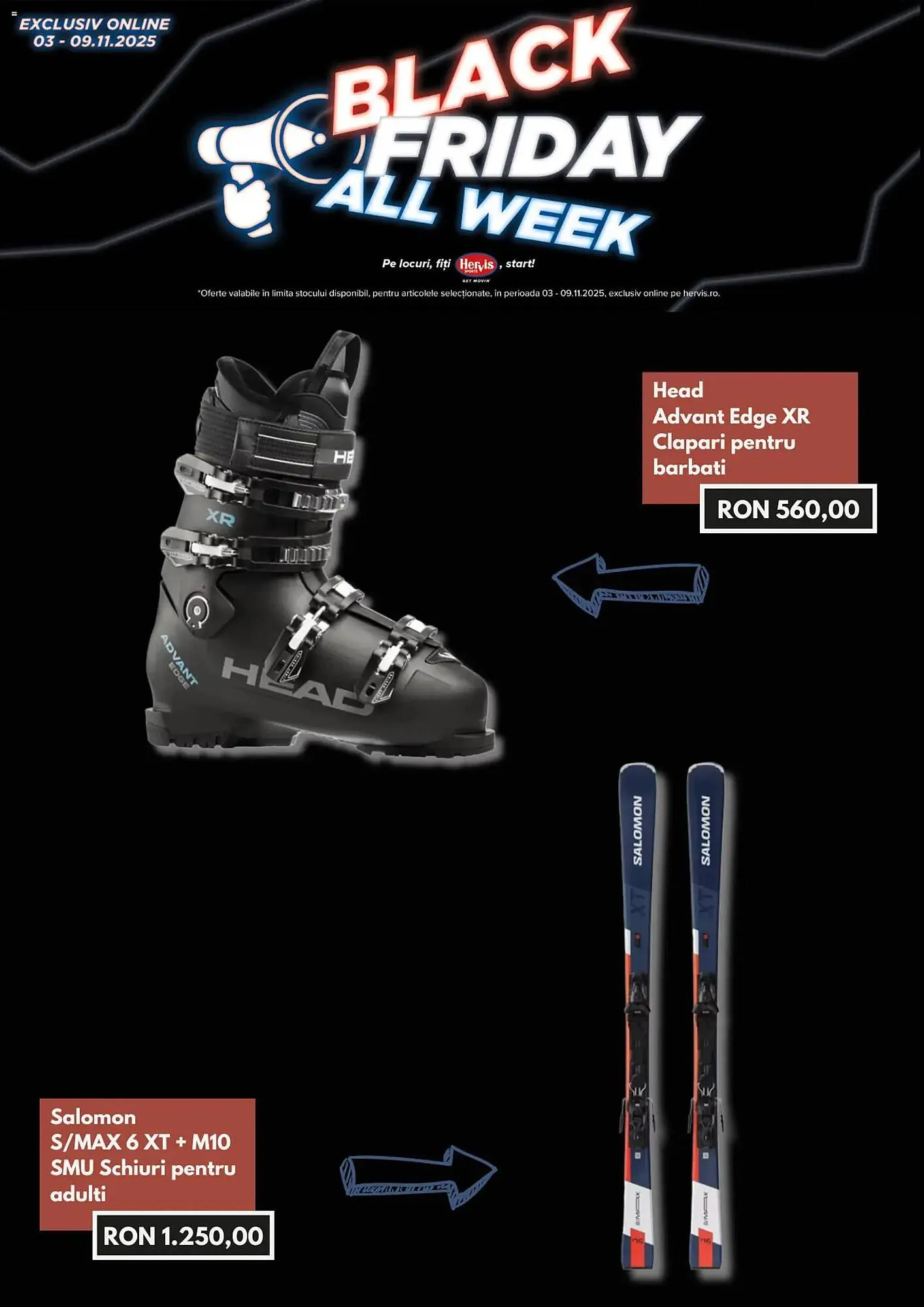 Catalog Catalog Hervis de la 2 noiembrie până la 9 noiembrie 2025 - Revista Pagina 3