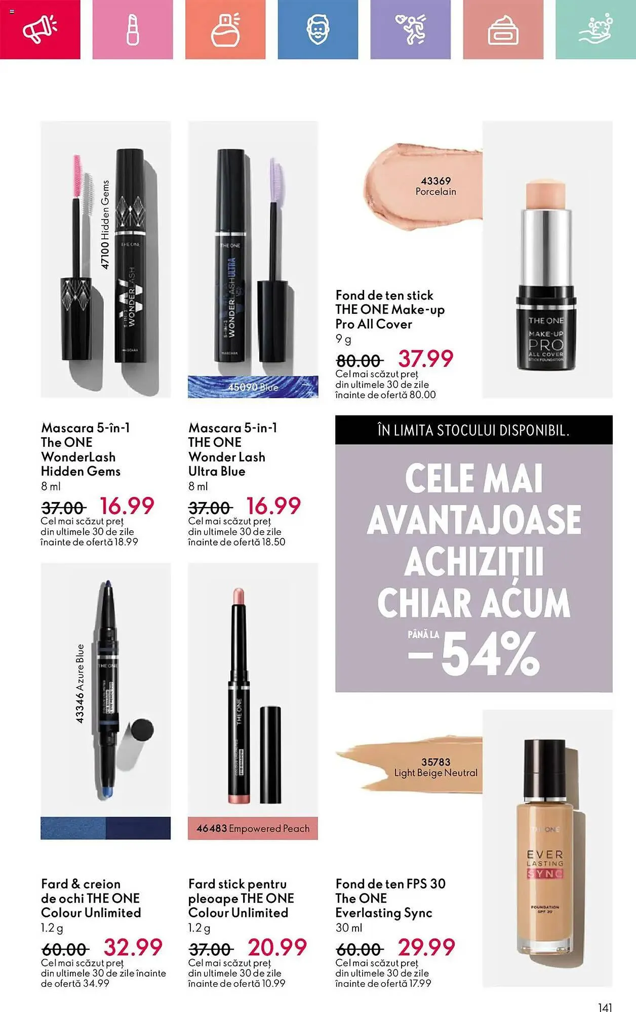 Catalog Catalog Oriflame de la 13 aprilie până la 3 mai 2025 - Revista Pagina 141