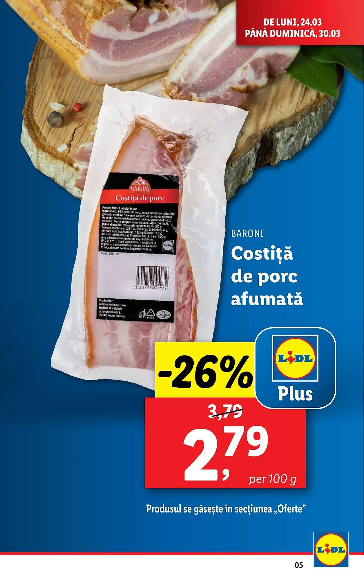 Catalog Catalog Lidl de la 24 martie până la 30 martie 2025 - Revista Pagina 5