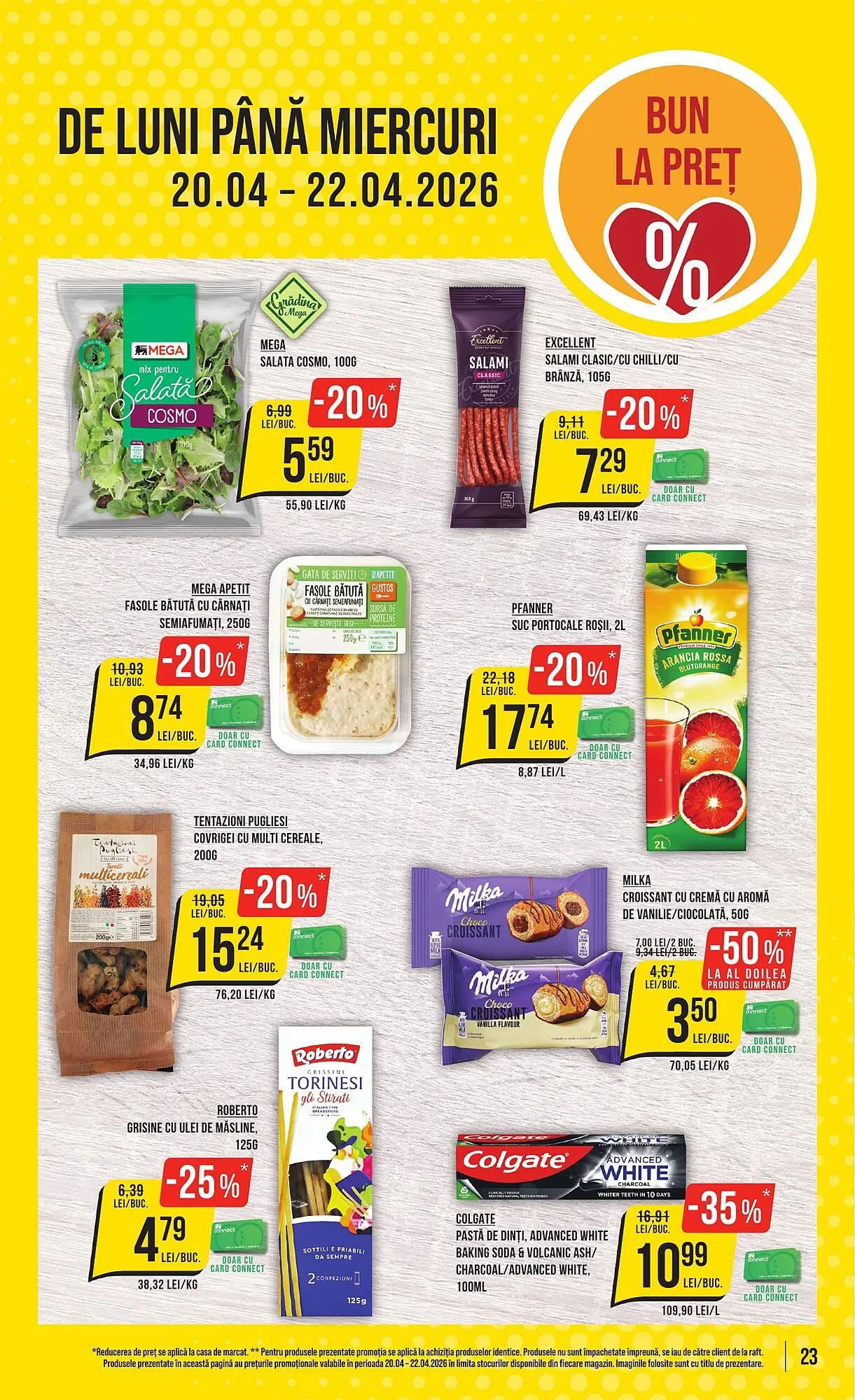 Catalog Catalog Mega Image de la 16 aprilie până la 22 aprilie 2026 - Revista Pagina 23