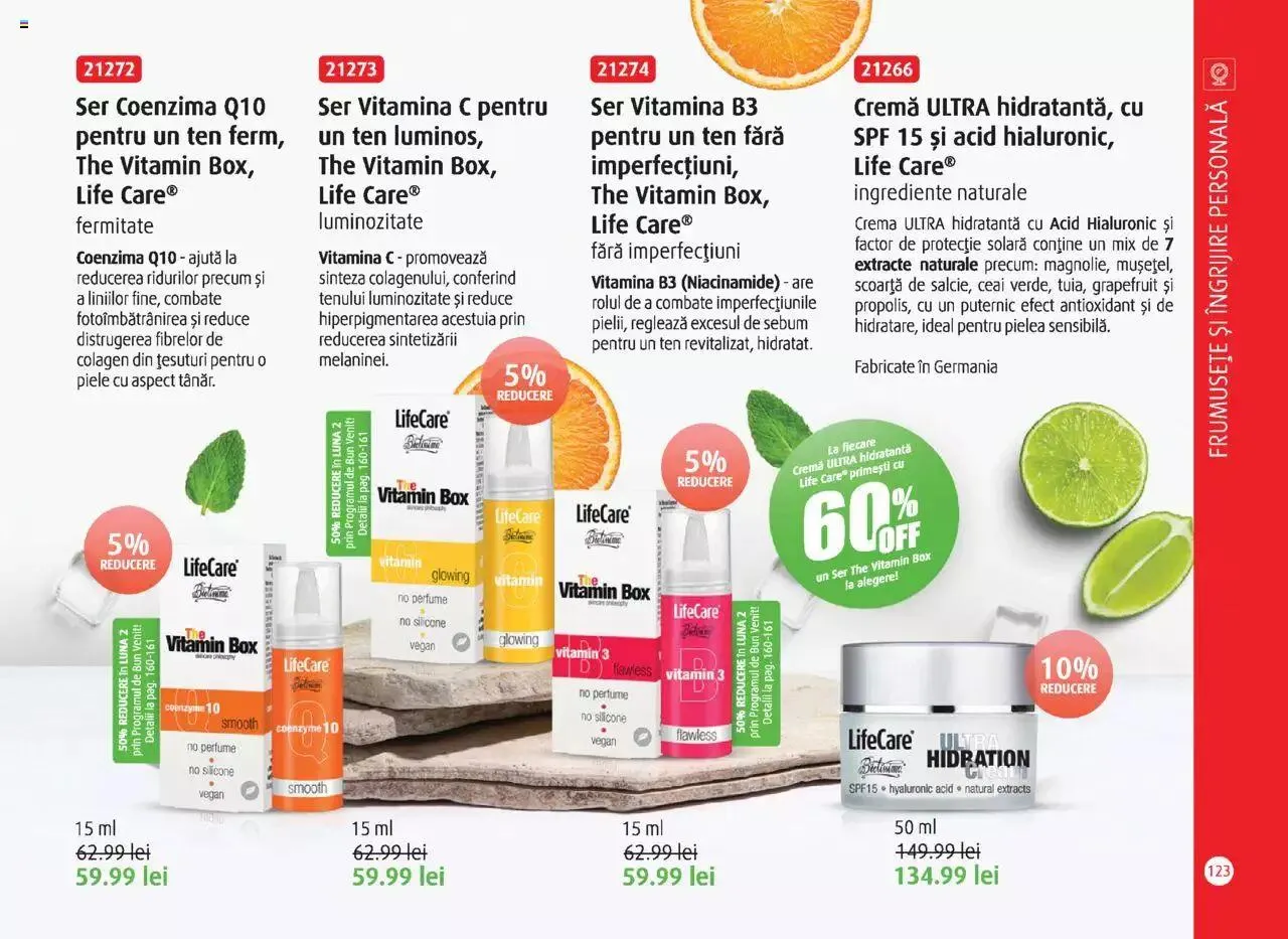 Catalog Catalog Life Care primavara-vara 2023 de la 1 martie până la 31 decembrie 2023 - Revista Pagina 125