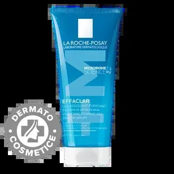 Gel spumant de curatare purifiant pentru ten gras cu tendinta acneica Effaclar, 200ml, La Roche-Posay