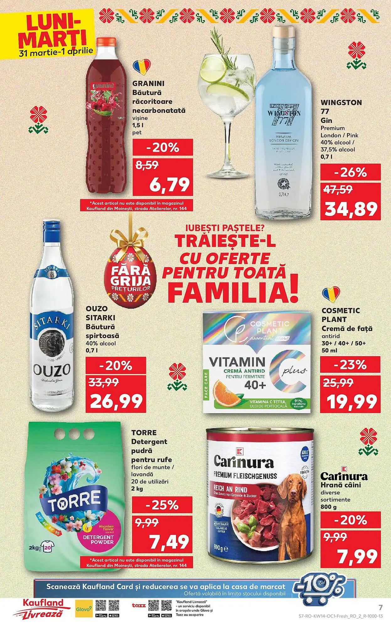 Catalog Catalog Kaufland de la 31 martie până la 1 aprilie 2025 - Revista Pagina 7