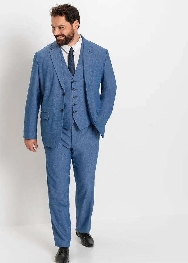 Costum cu 3 piese: sacou, pantaloni, vestă