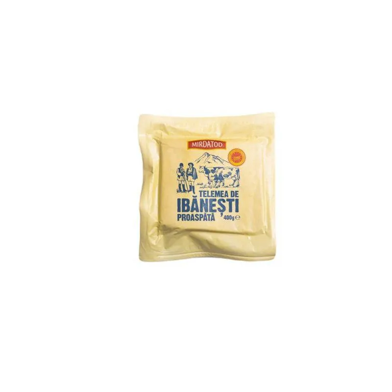 Telemea de vaca de Ibanesti Mirdatod, proaspata, 400 g