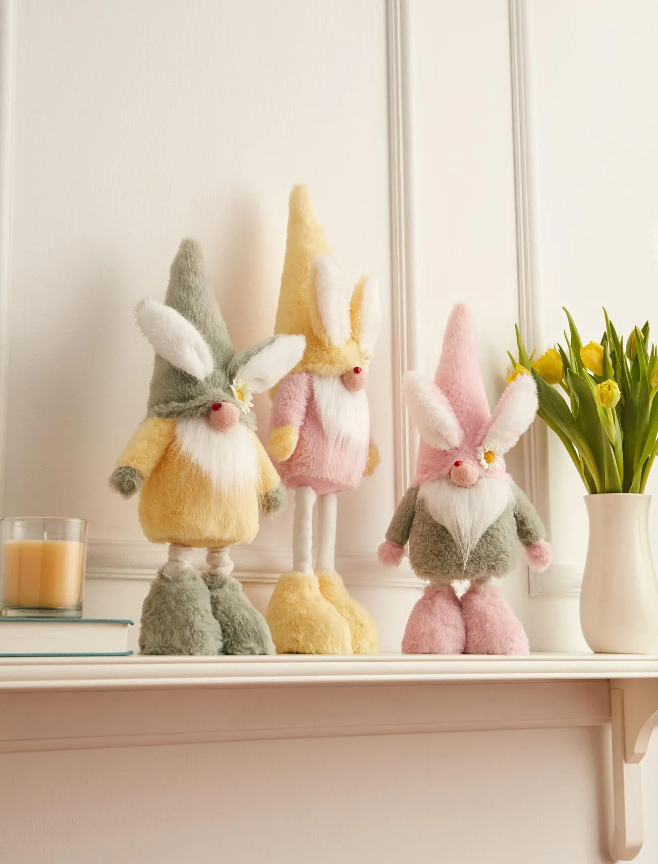 Gnom cu picioare telescopice