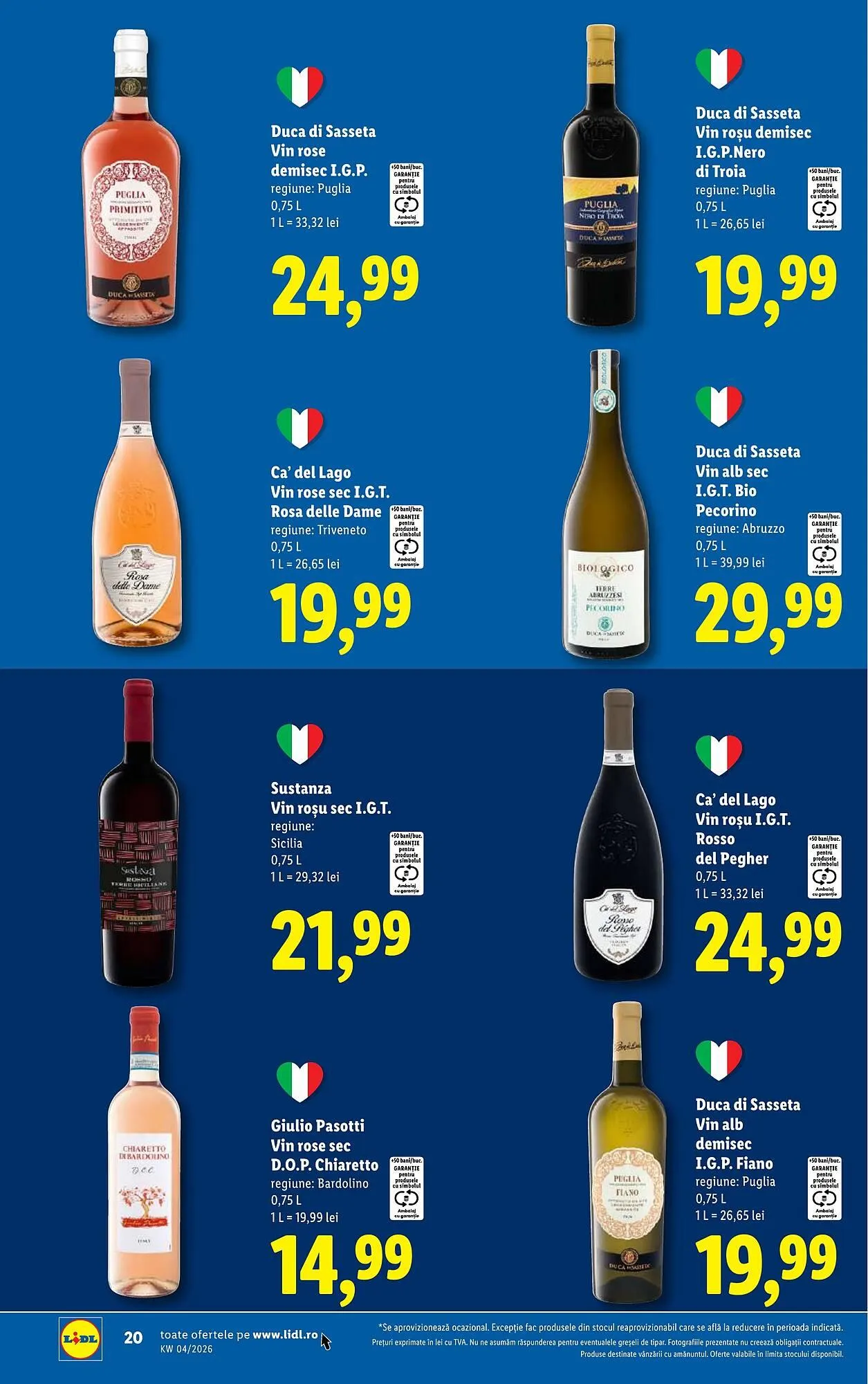 Catalog Catalog Lidl de la 19 ianuarie până la 25 ianuarie 2026 - Revista Pagina 20