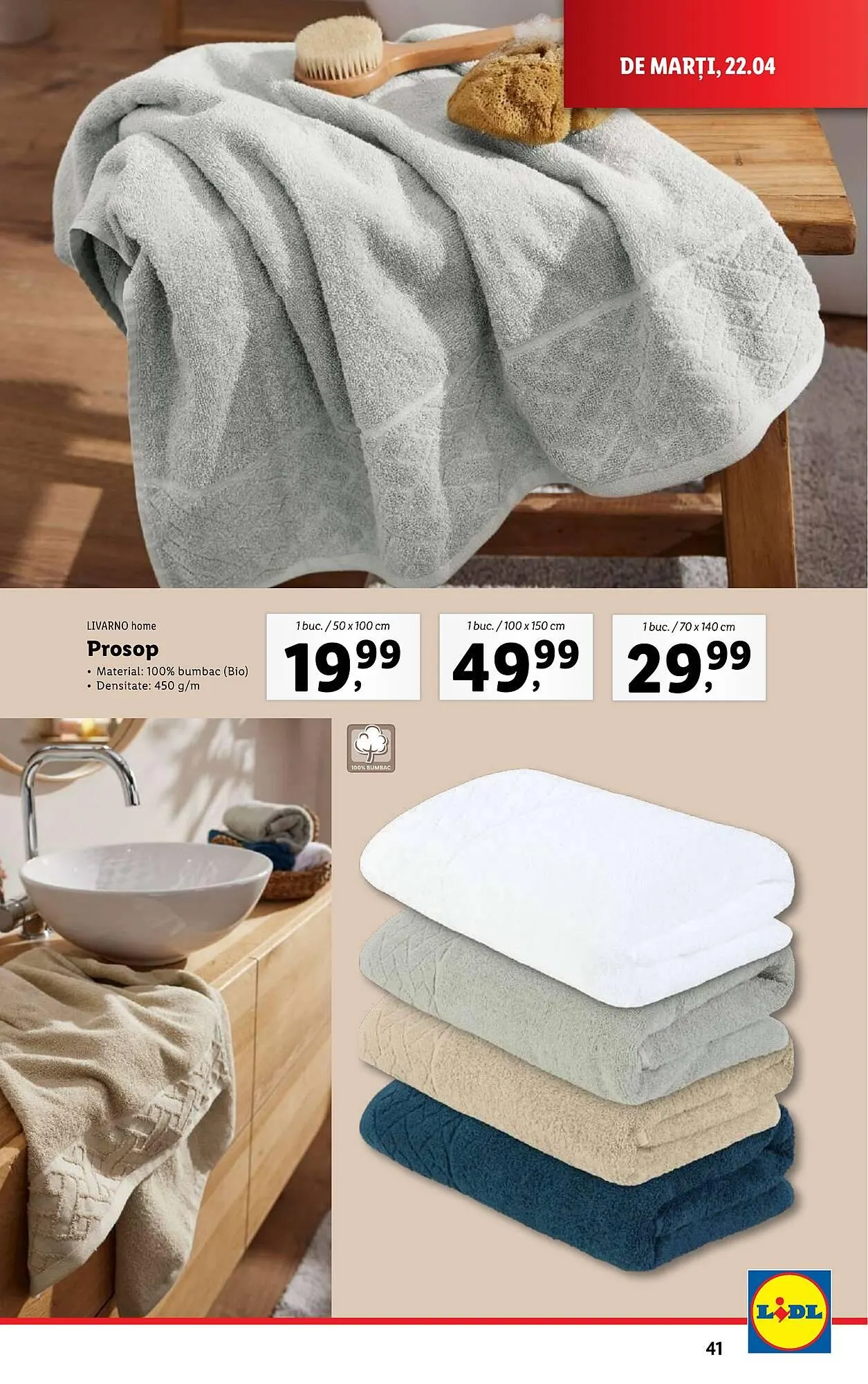 Catalog Catalog Lidl de la 22 aprilie până la 27 aprilie 2025 - Revista Pagina 41