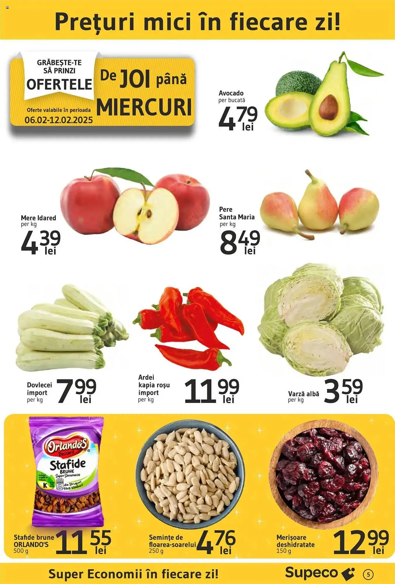 Catalog Catalog Supeco de la 6 februarie până la 19 februarie 2025 - Revista Pagina 5