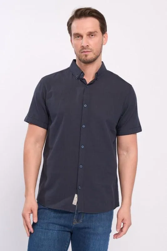 Timeout - Camasa barbat cu maneca scurta regular