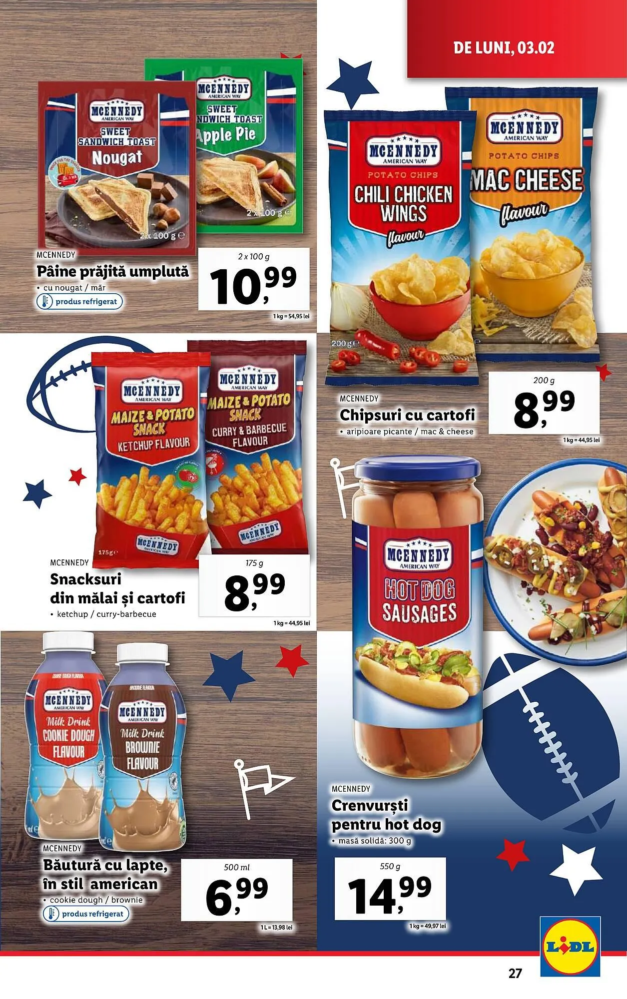 Catalog Catalog Lidl de la 3 februarie până la 9 februarie 2025 - Revista Pagina 27