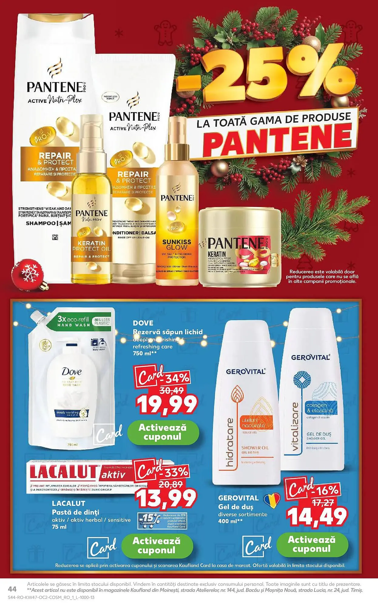 Catalog Catalog Kaufland de la 19 noiembrie până la 25 noiembrie 2025 - Revista Pagina 44