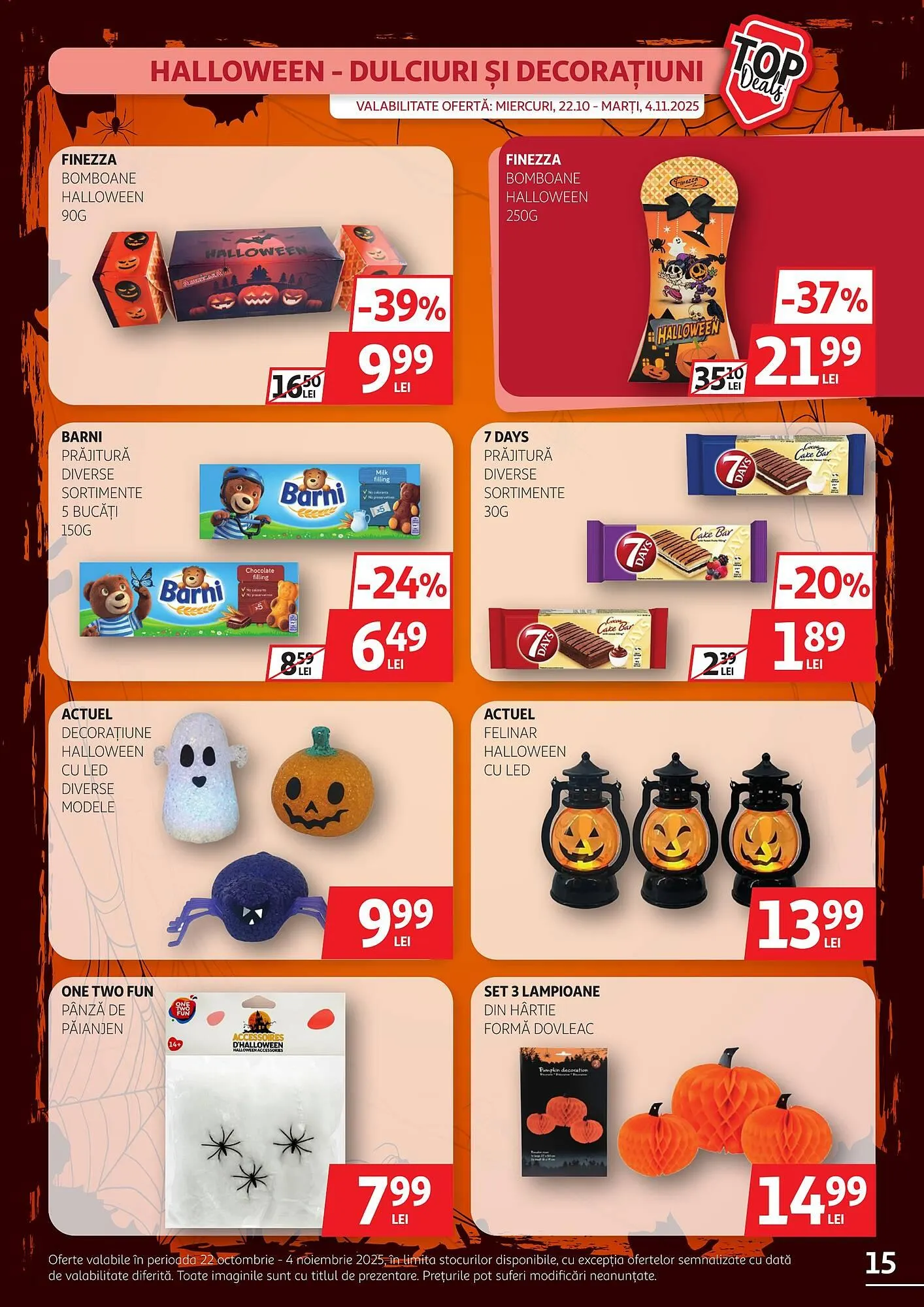 Catalog Catalog Auchan de la 22 octombrie până la 4 noiembrie 2025 - Revista Pagina 15