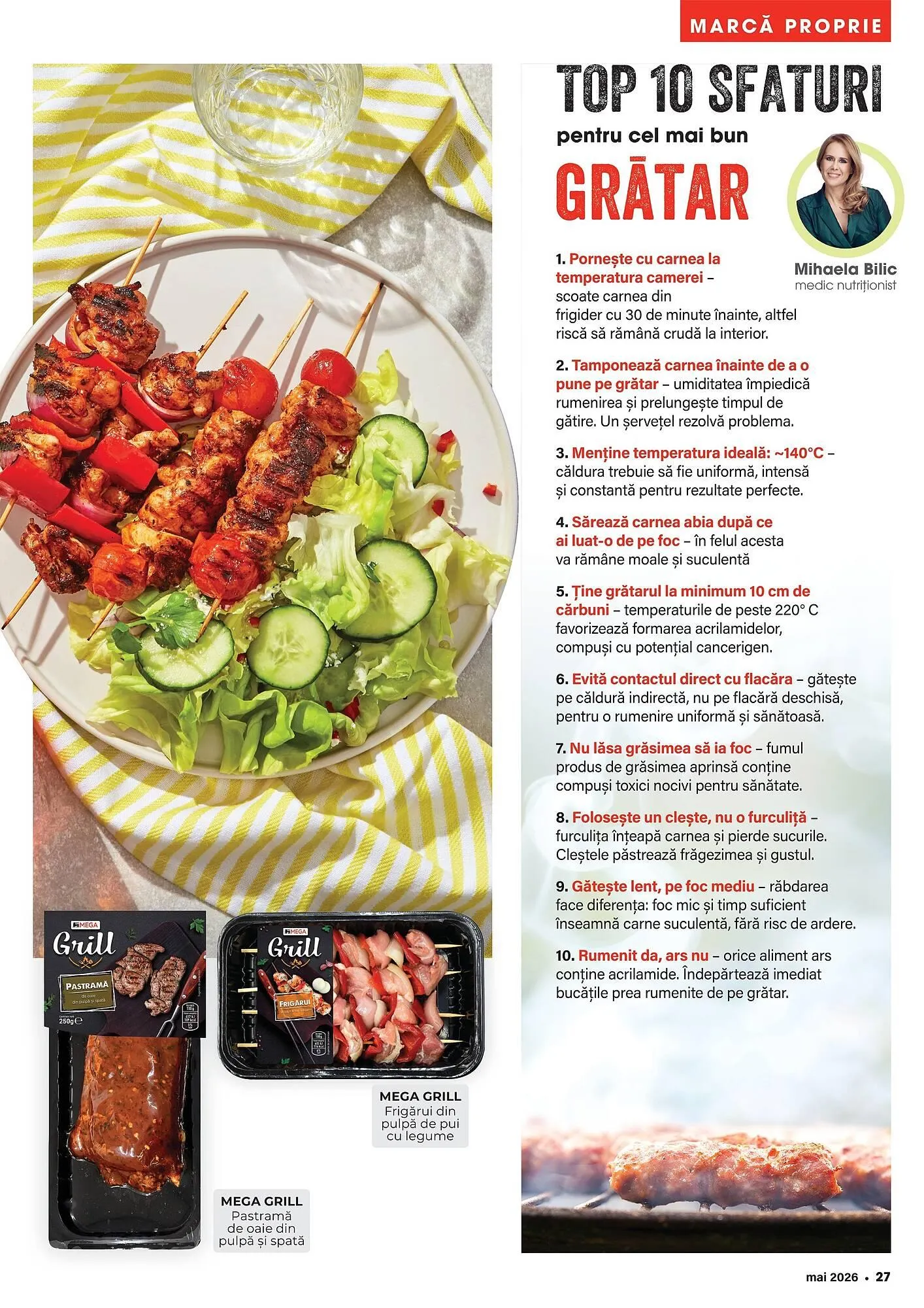 Catalog Catalog Mega Image de la 1 mai până la 31 mai 2026 - Revista Pagina 27