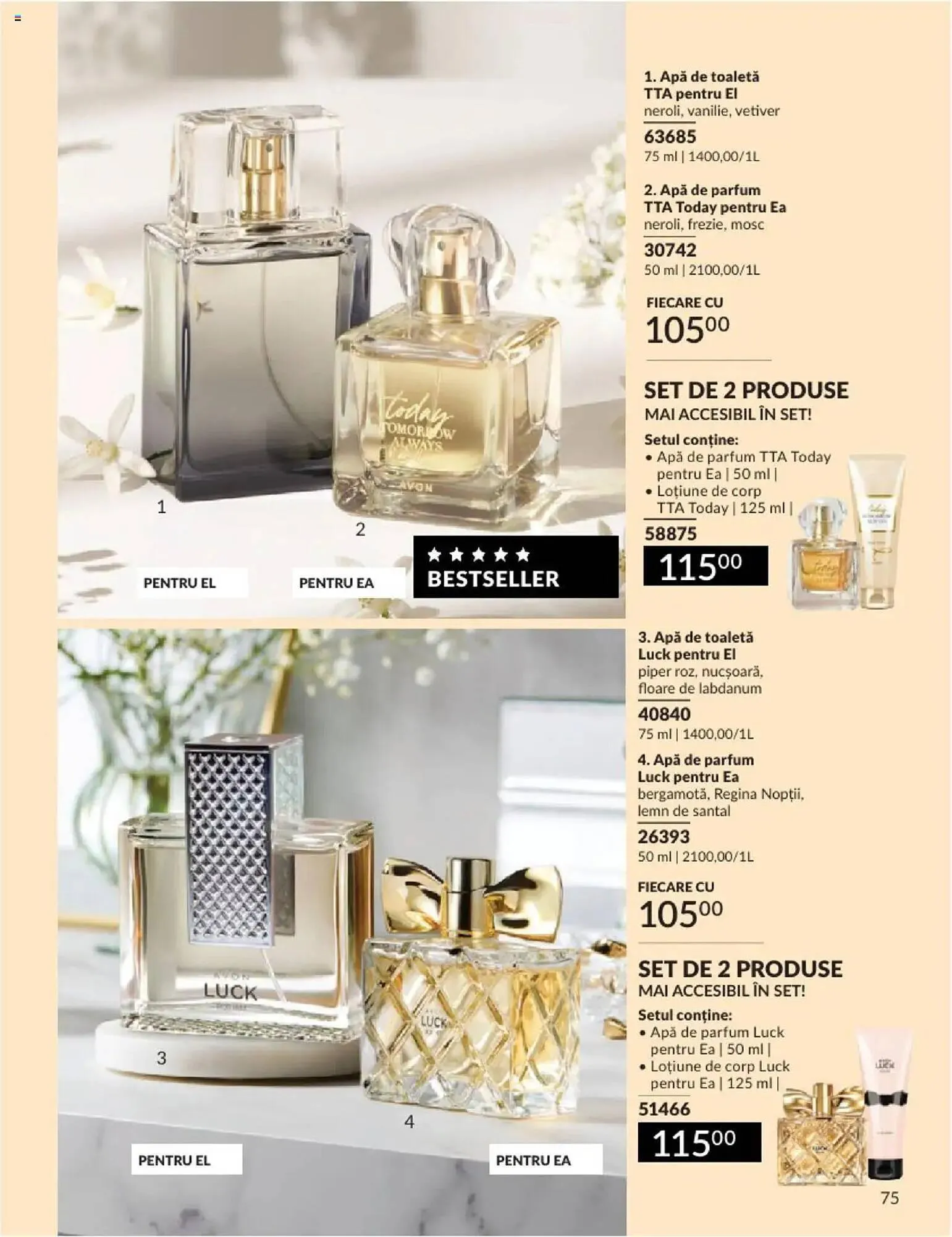 Catalog Catalog Avon de la 1 februarie până la 28 februarie 2025 - Revista Pagina 75