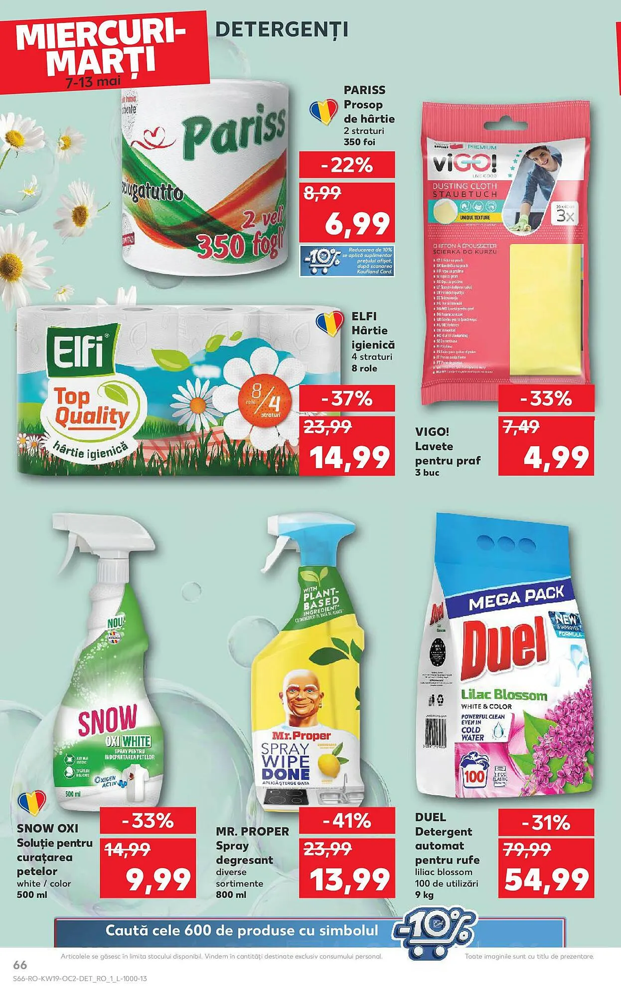 Catalog Catalog Kaufland de la 7 mai până la 13 mai 2025 - Revista Pagina 66