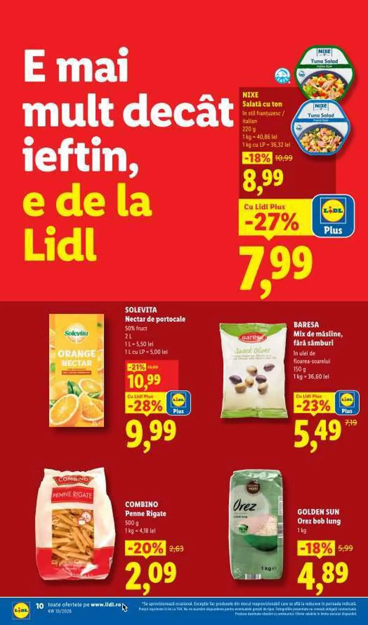 Catalog Catalog Lidl de la 2 martie până la 8 martie 2026 - Revista Pagina 10
