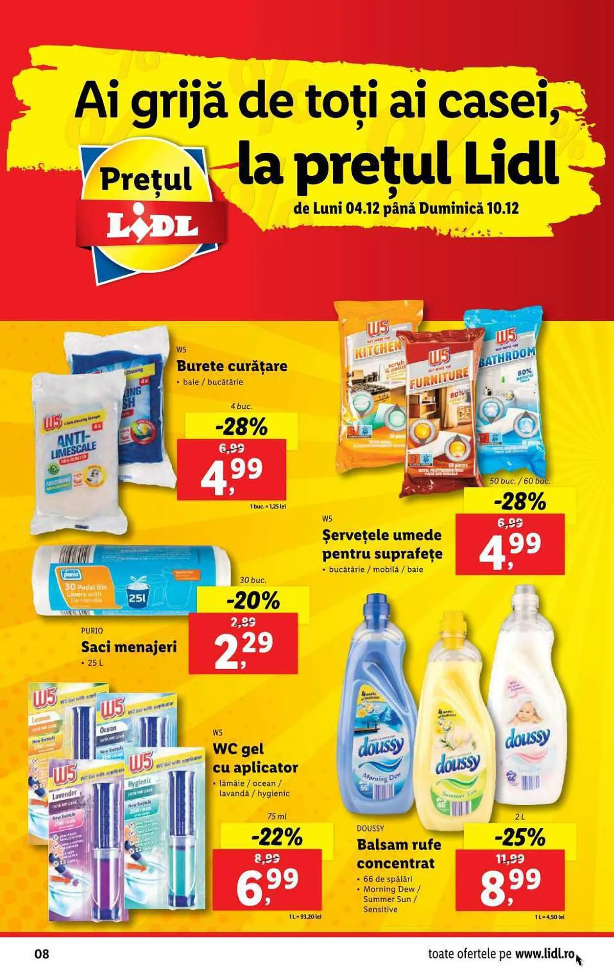 Catalog Lidl catalog de la 4 decembrie până la 10 decembrie 2023 - Revista Pagina 8