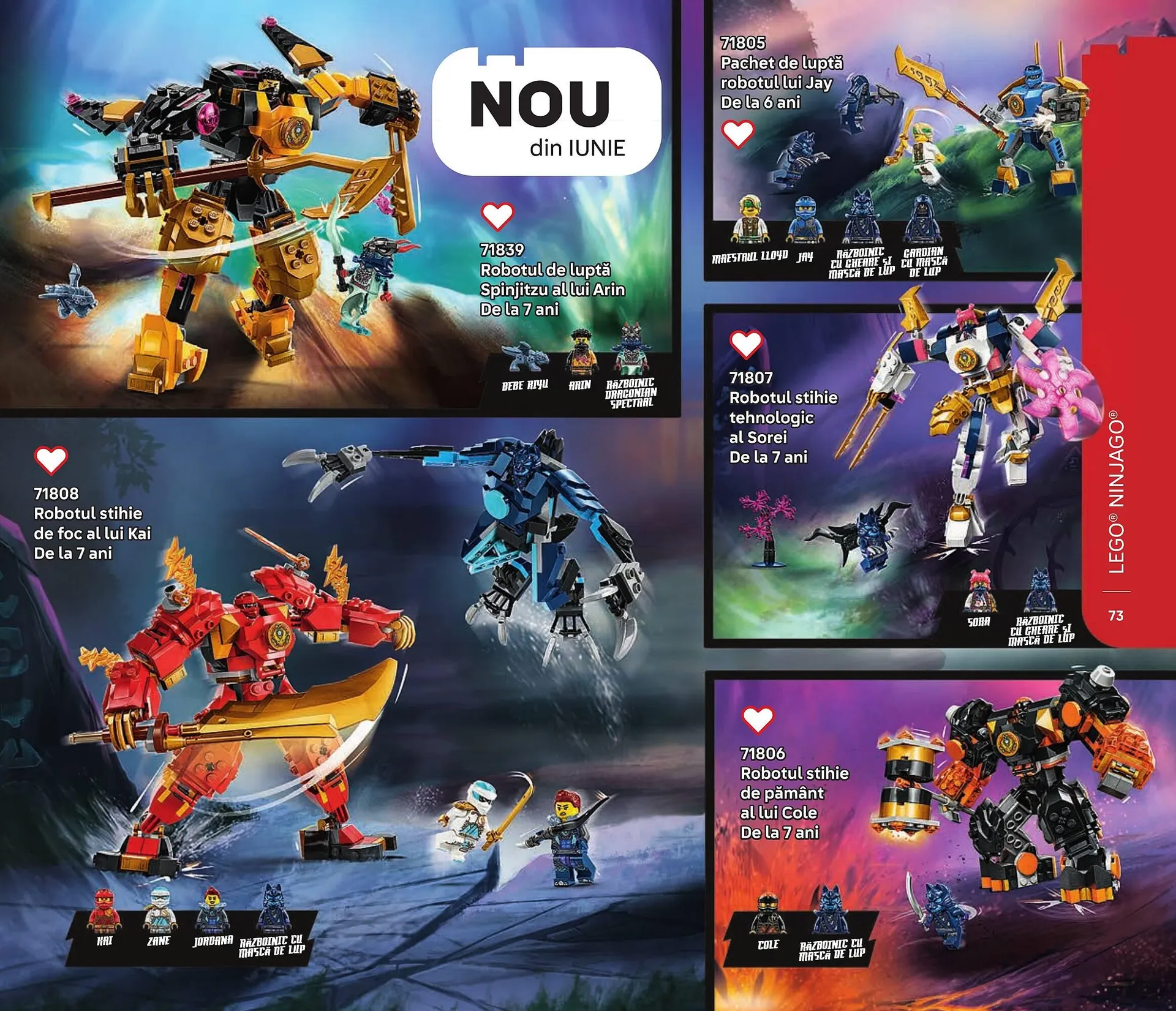 Catalog Сatalog Lego de la 1 iulie până la 31 decembrie 2025 - Revista Pagina 73