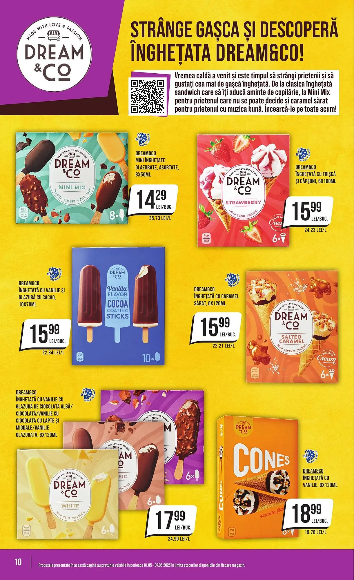 Catalog Catalog Mega Image de la 1 mai până la 7 mai 2025 - Revista Pagina 10