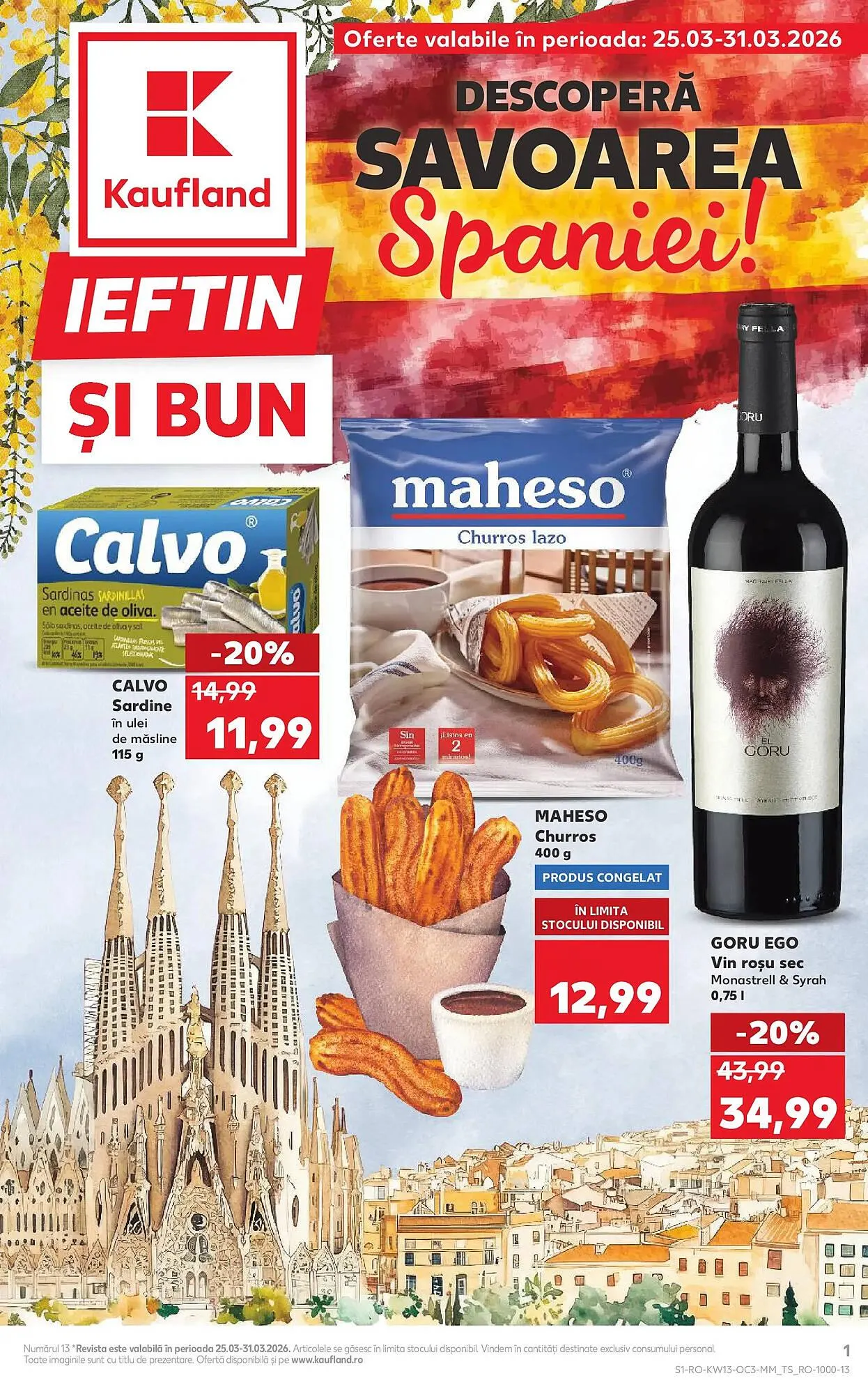 Catalog Catalog Kaufland de la 24 martie până la 31 martie 2026 - Revista Pagina 1