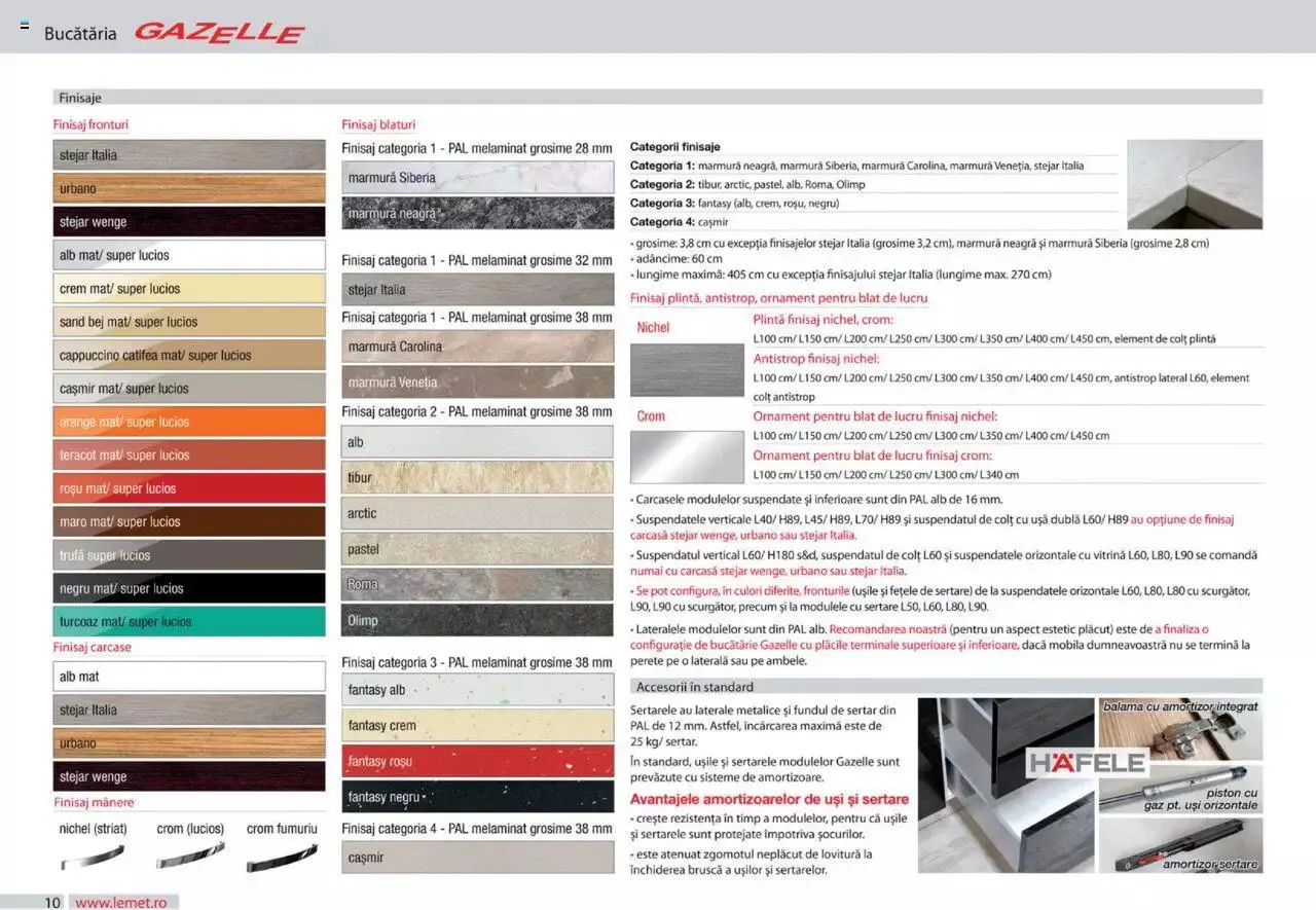 Catalog Lem’s - Bucătăria Gazelle de la 1 septembrie până la 31 decembrie 2023 - Revista Pagina 10