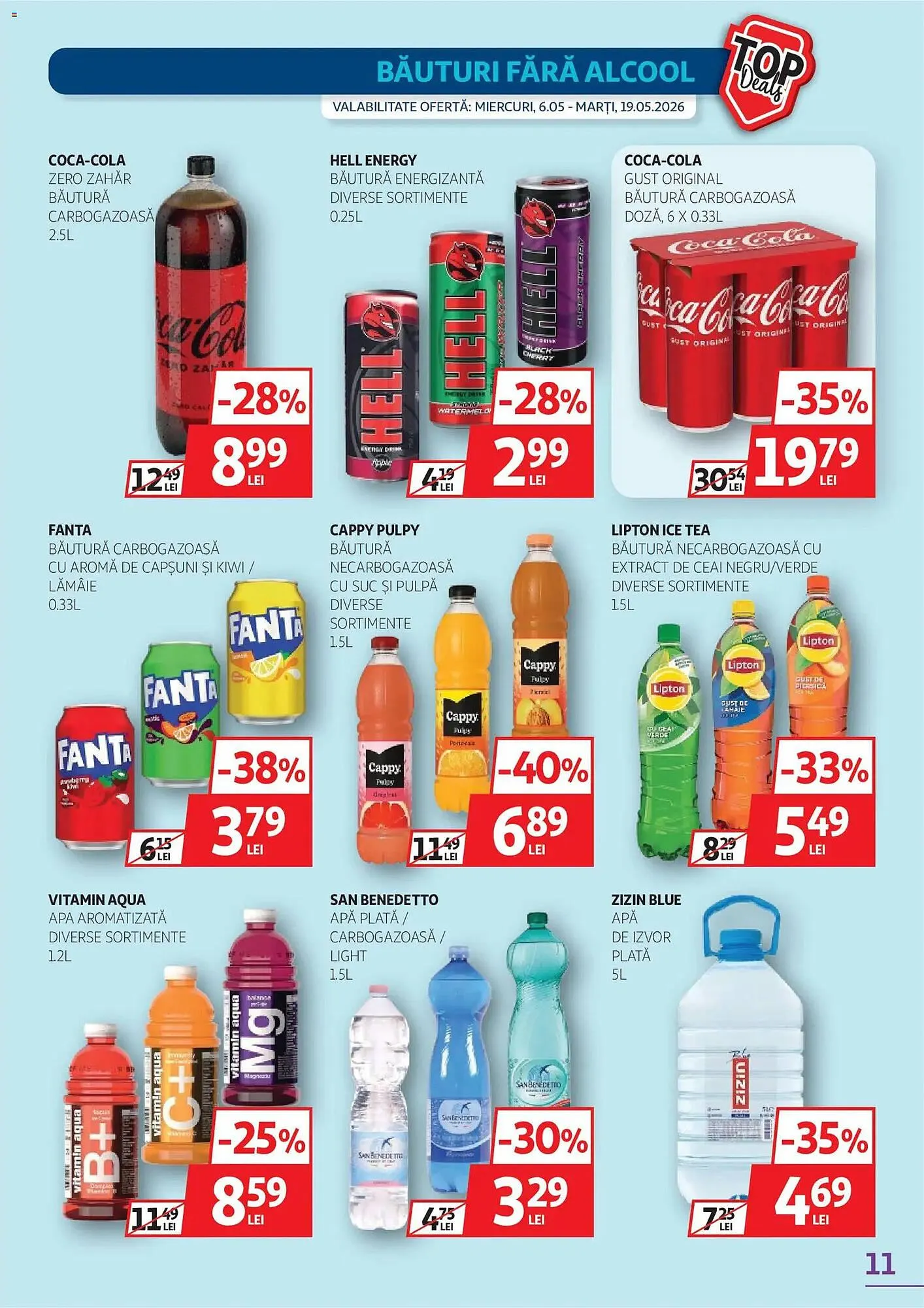 Catalog Catalog Auchan de la 6 mai până la 19 mai 2026 - Revista Pagina 11