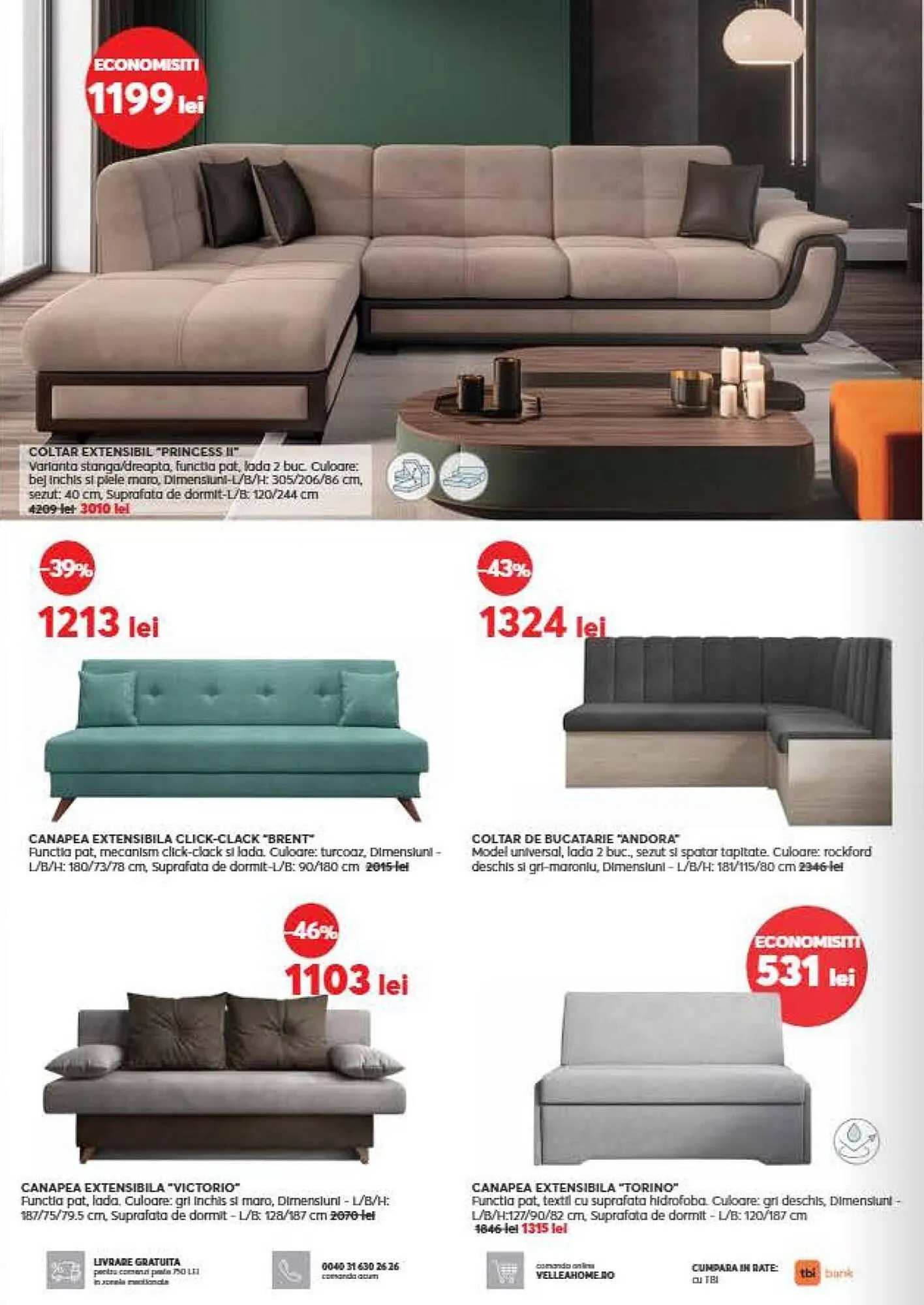 Catalog Catalog Mobila Videnov de la 1 octombrie până la 31 octombrie 2025 - Revista Pagina 2