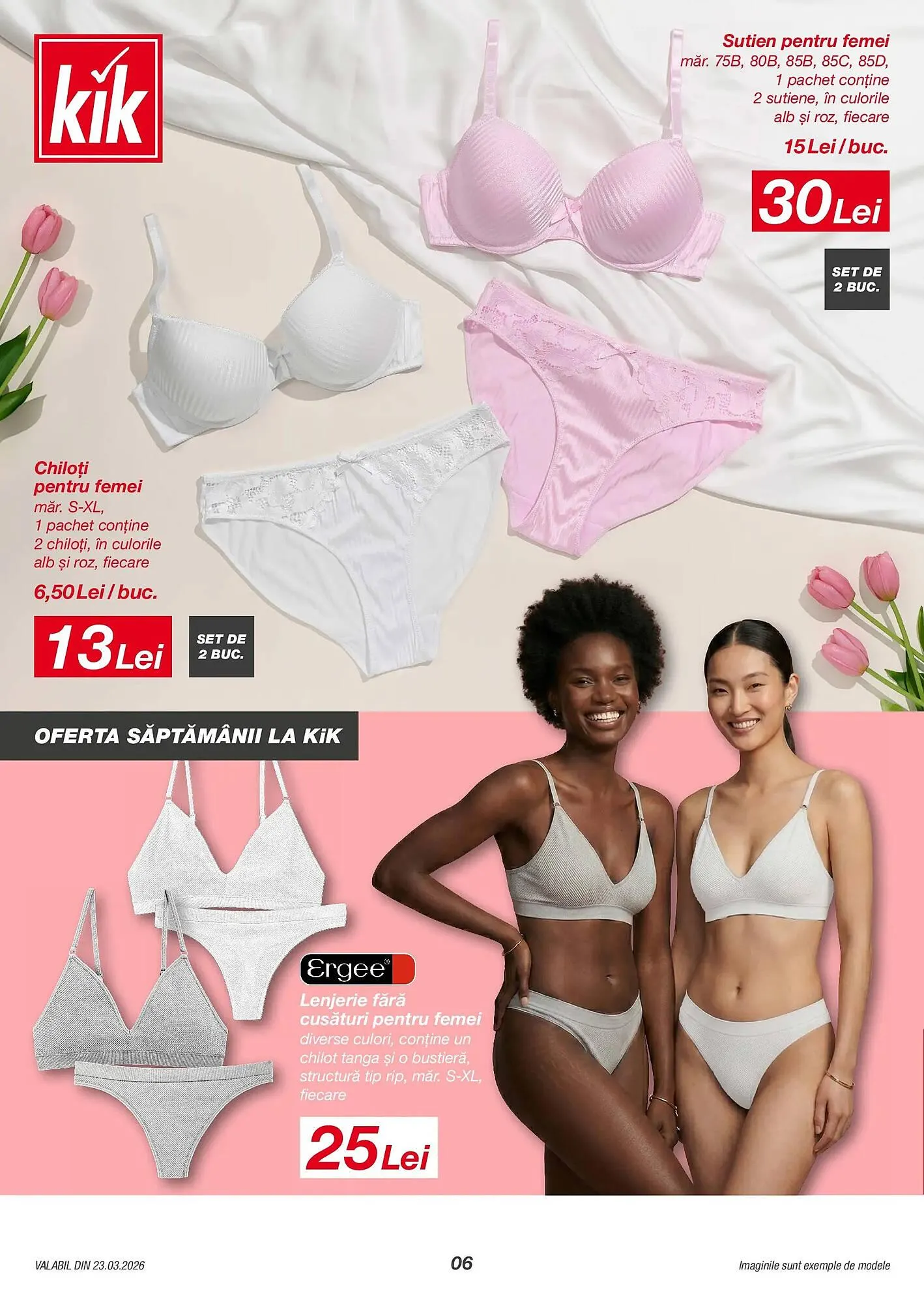 Catalog Catalog Kik de la 23 martie până la 19 aprilie 2026 - Revista Pagina 6