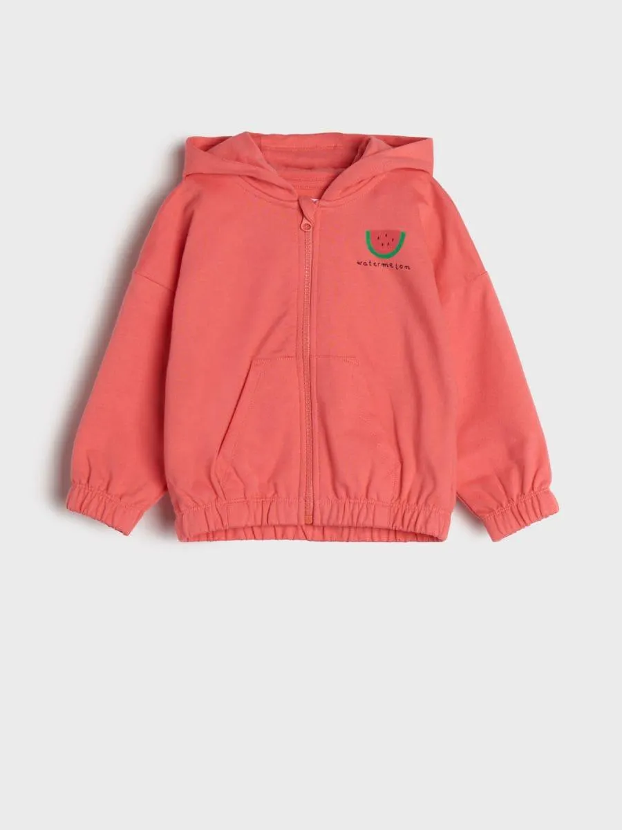 Bluză sport cu fermoar lung