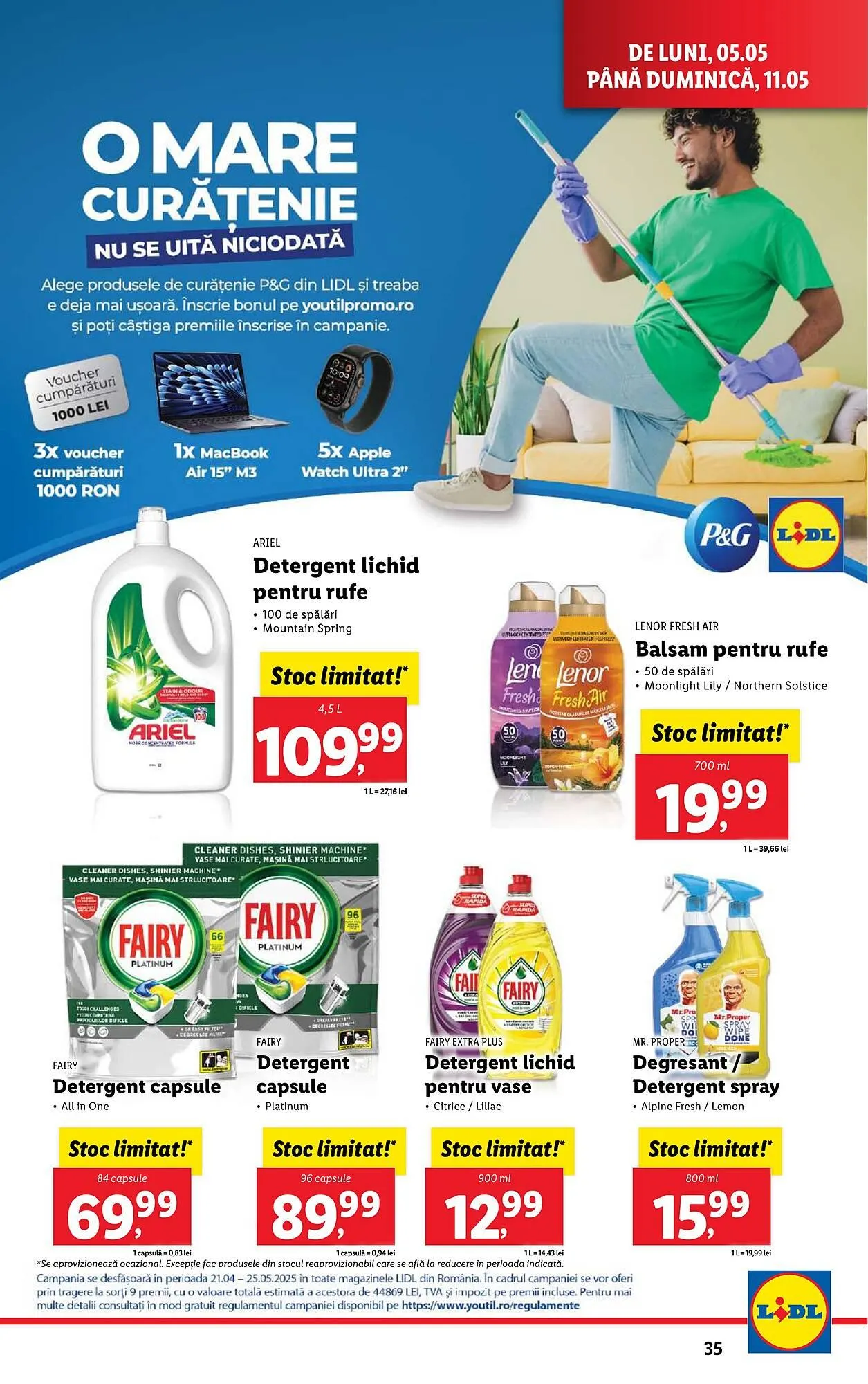 Catalog Catalog Lidl de la 5 mai până la 11 mai 2025 - Revista Pagina 35