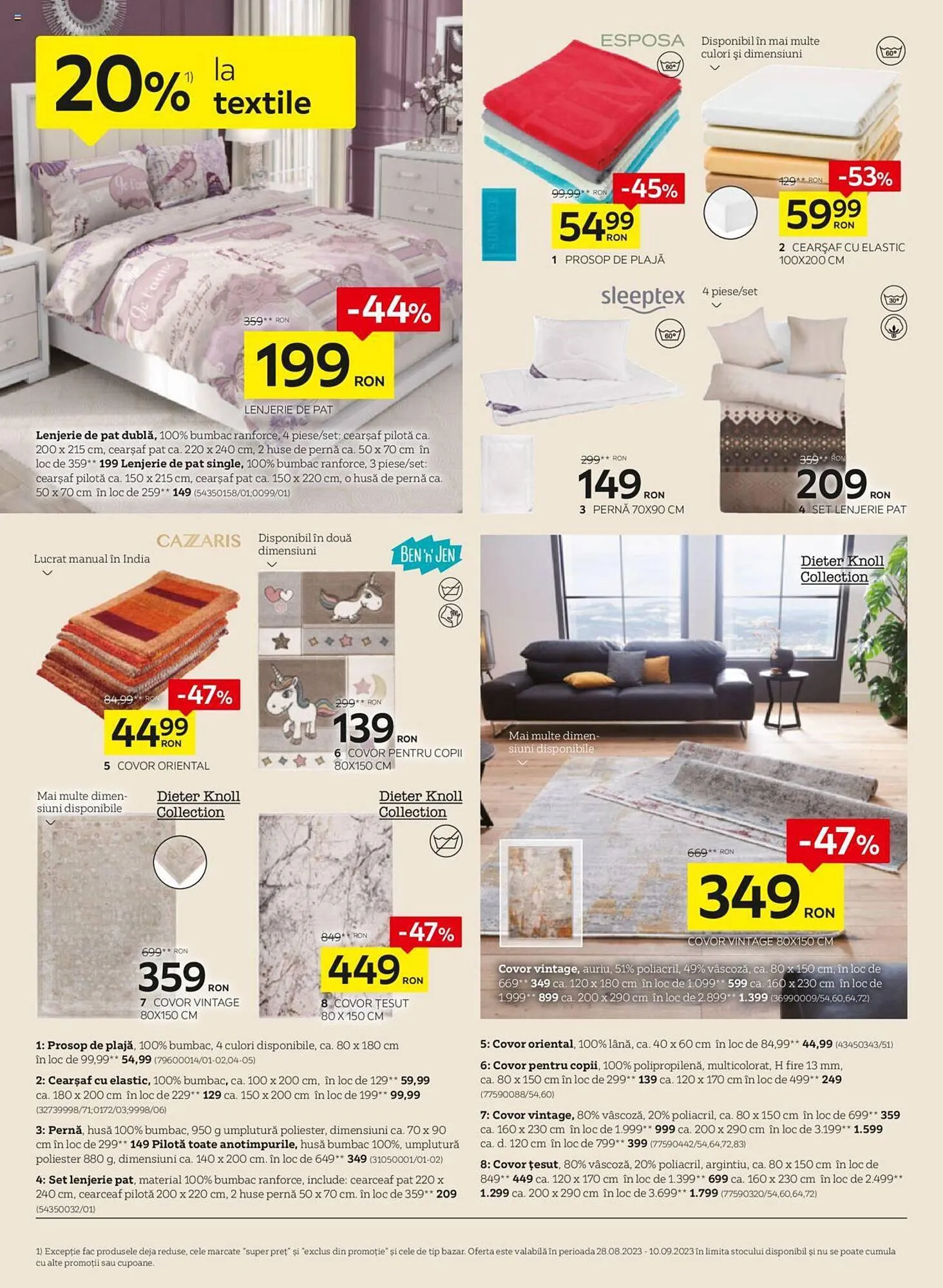 Catalog XXXLutz catalog de la 1 august până la 31 august 2023 - Revista Pagina 12