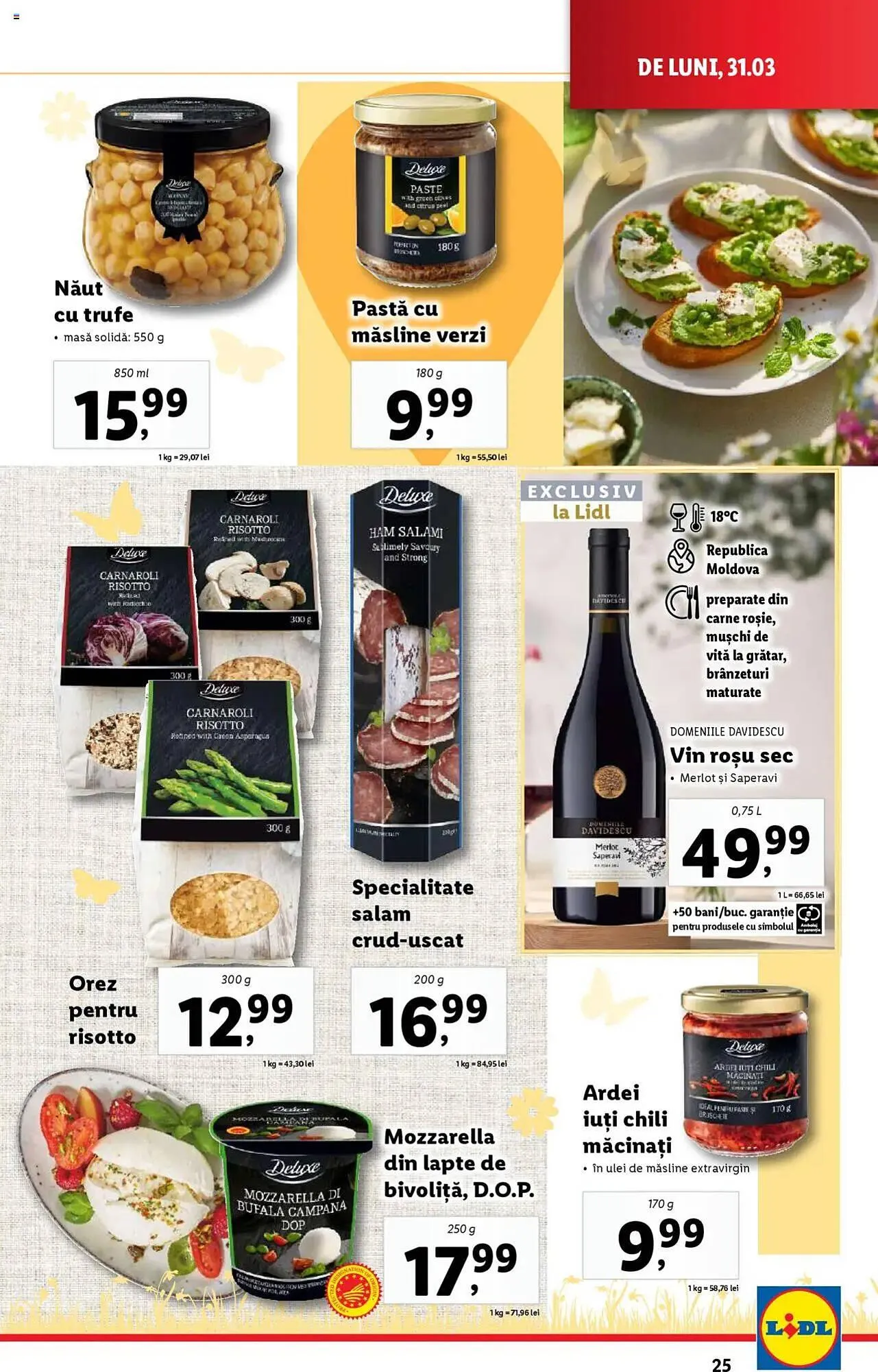 Catalog Catalog Lidl de la 31 martie până la 6 aprilie 2025 - Revista Pagina 25