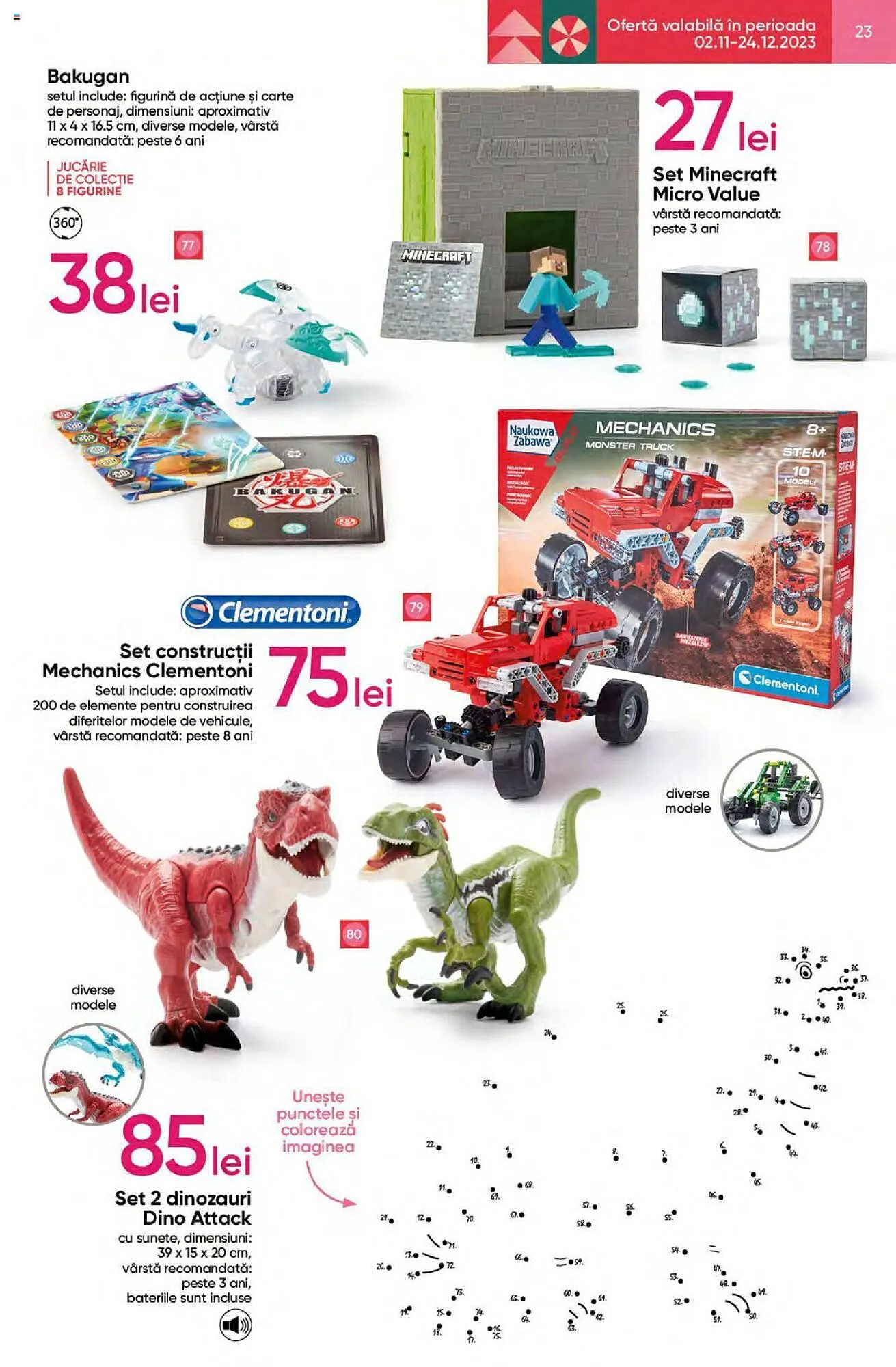 Catalog Pepco catalog de la 2 noiembrie până la 24 decembrie 2023 - Revista Pagina 23