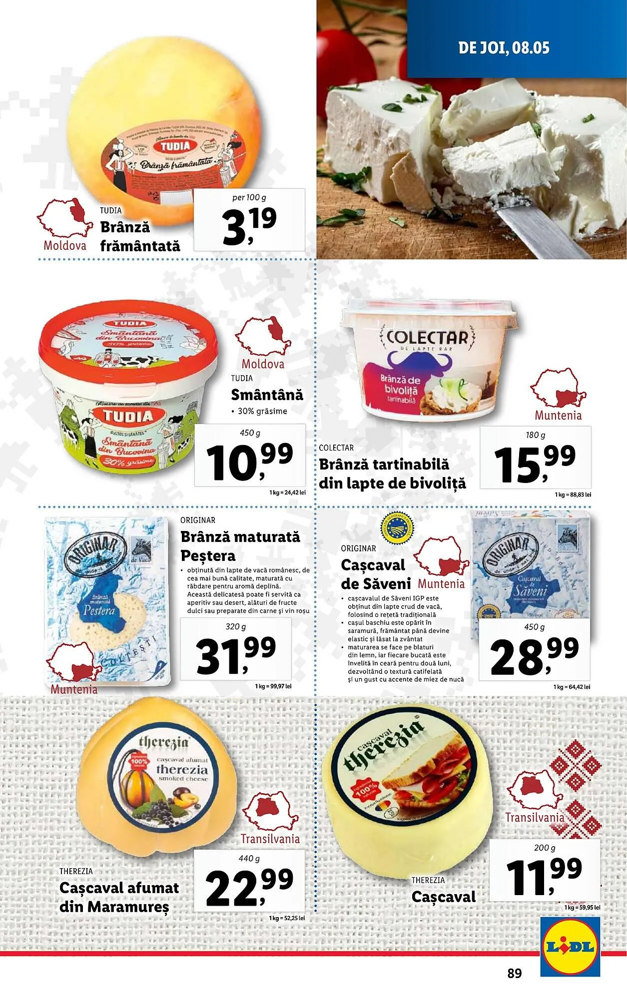 Catalog Catalog Lidl de la 5 mai până la 11 mai 2025 - Revista Pagina 89
